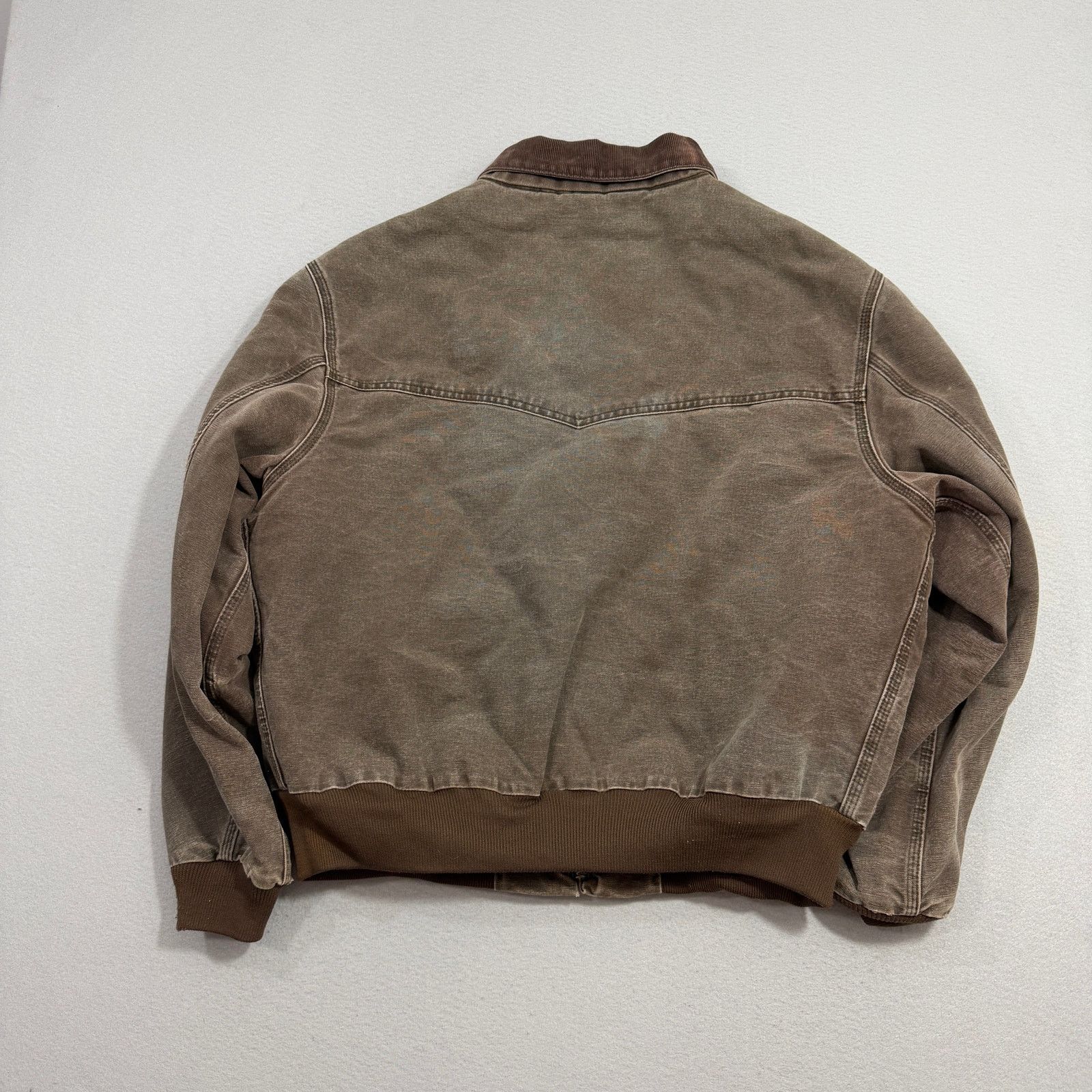 Carhartt Vintage Carhartt Santa Fe Jacket 2XL J14CHT Chestnut Brown Size US XXL / EU 58 / 5 - 7 Thumbnail