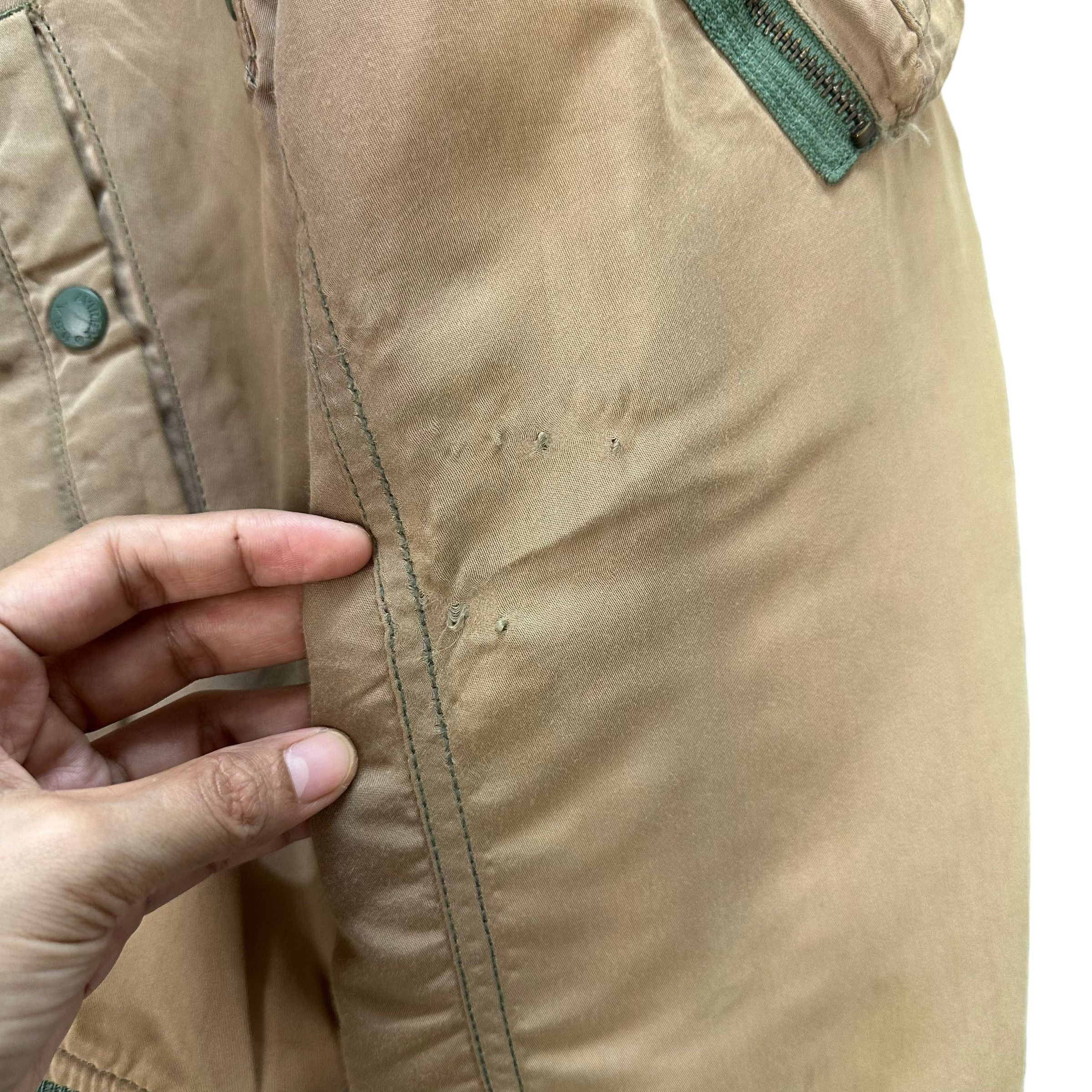 Avirex TRASHED🔥 87's AVIREX TYPE B15 FLIGHT JACKET #7706-166 Size US L / EU 52-54 / 3 - 11 Thumbnail