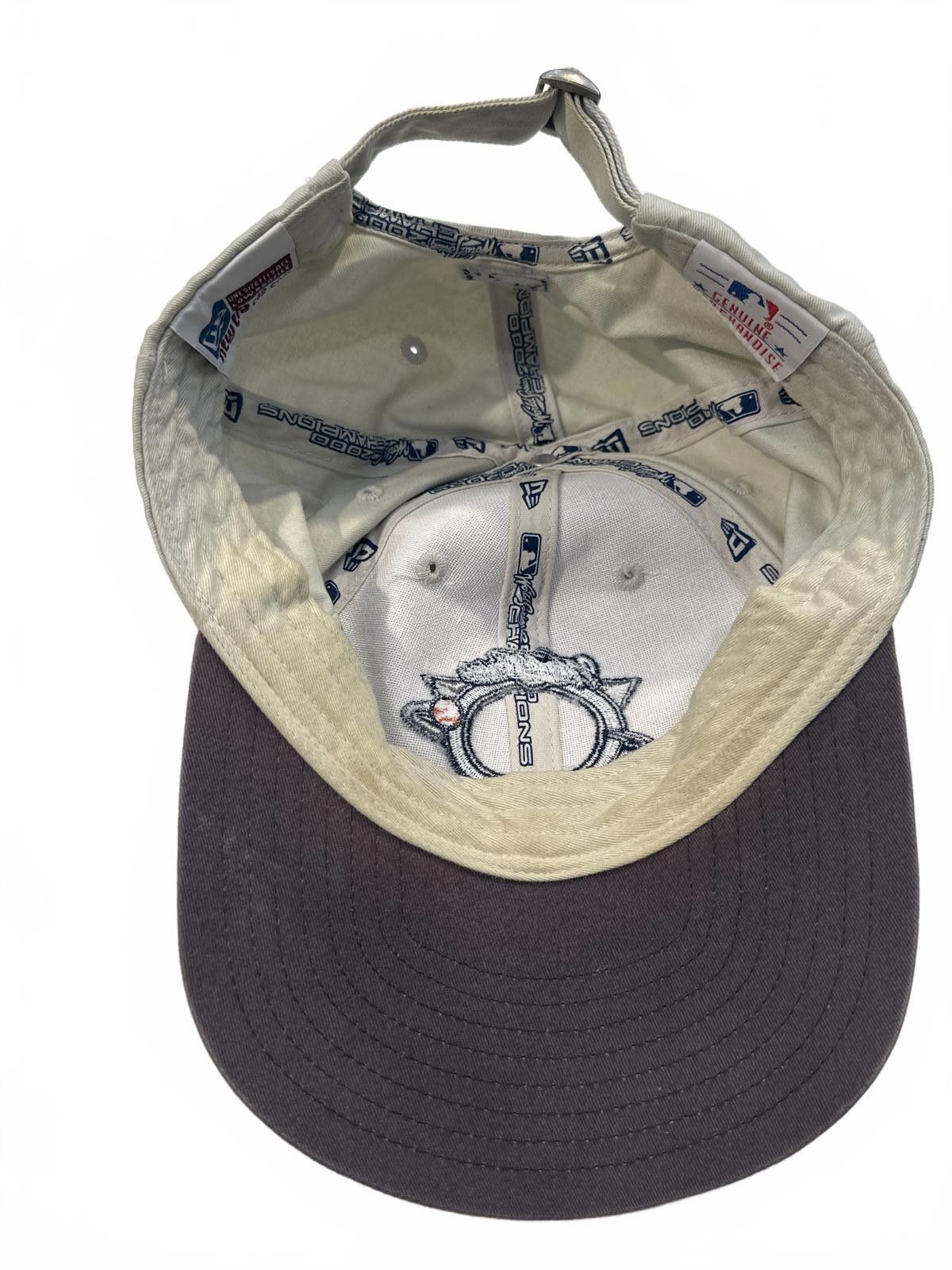 New York Yankees VTG 2000 New York "MLB Champs" New Era Baseball Cap Size ONE SIZE - 6 Thumbnail