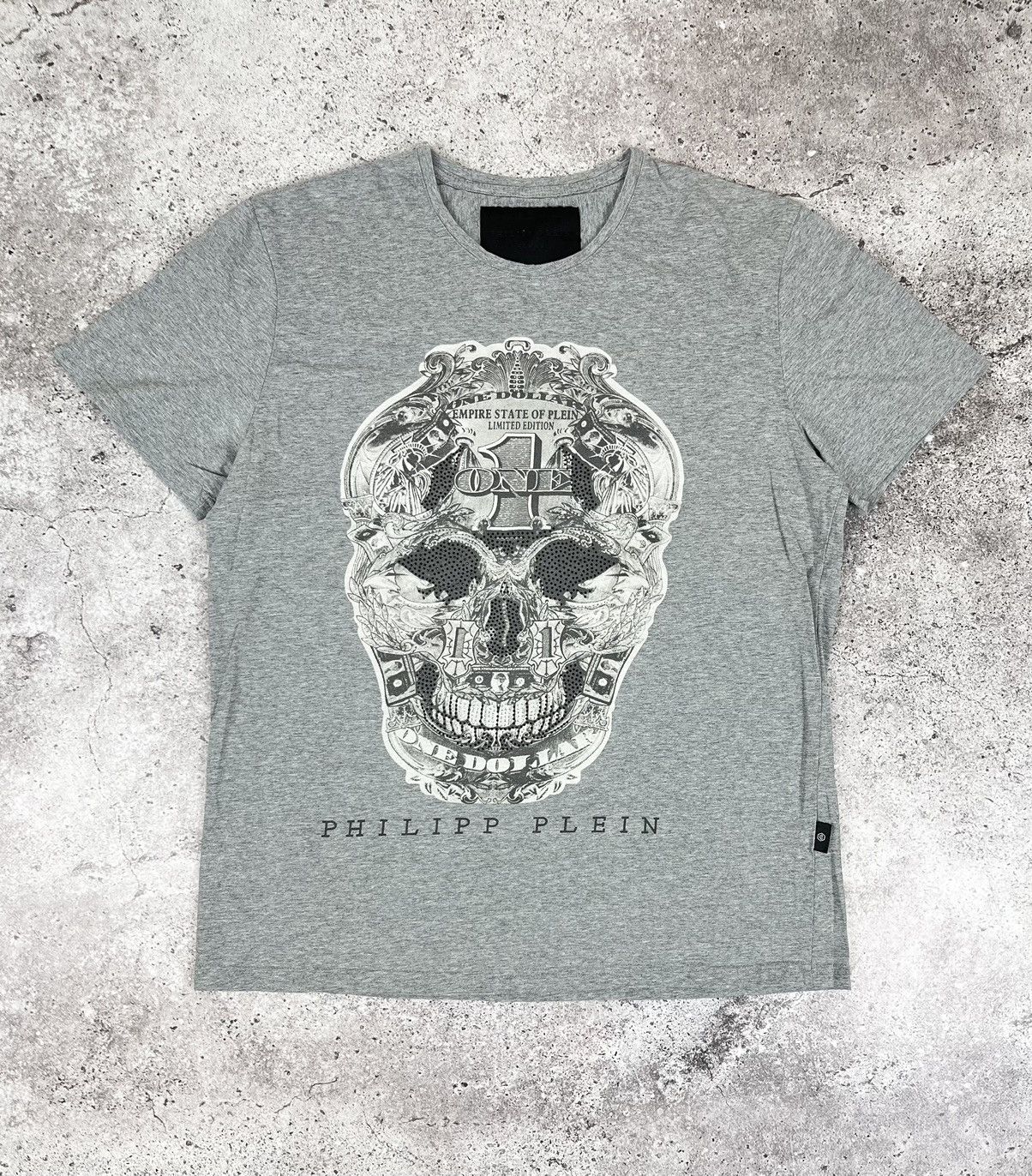 Philipp Plein Philipp Plein Skull Dollars Y2K Hustler T Shirt Size US XL / EU 56 / 4 - 1 Thumbnail