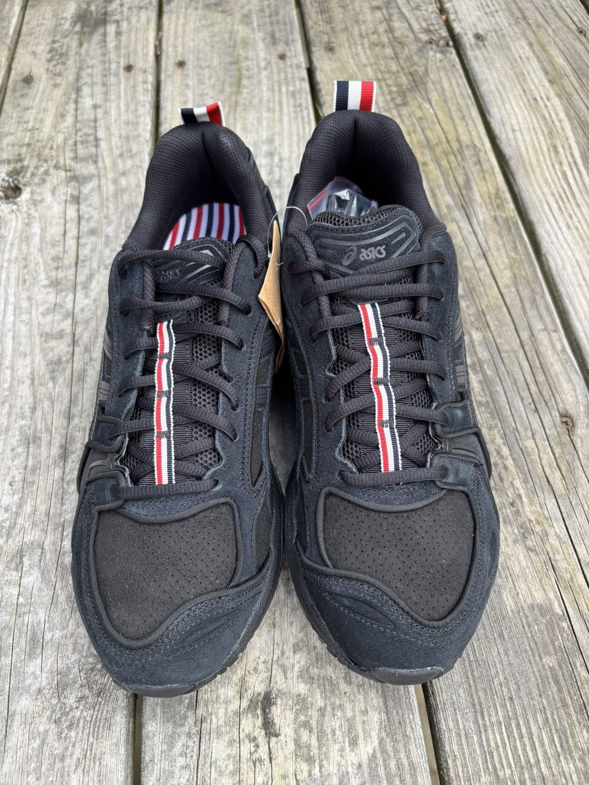 Asics ASICS x Thom Browne Gel-Kayano 14 Black Size 11 Size US 11 / EU 44 - 4 Thumbnail