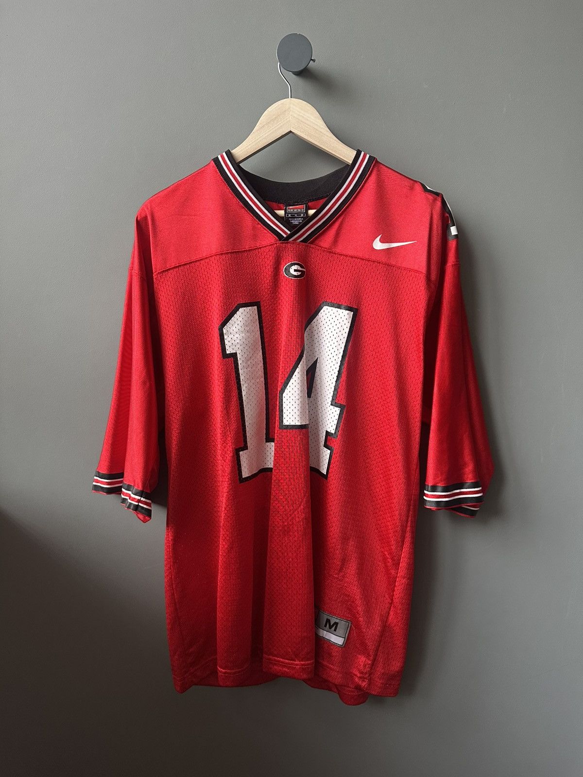 Nike Vintage Nike Georgia Bulldogs USA Logo Jersey Tee 90s Size US M / EU 48-50 / 2 - 1 Thumbnail