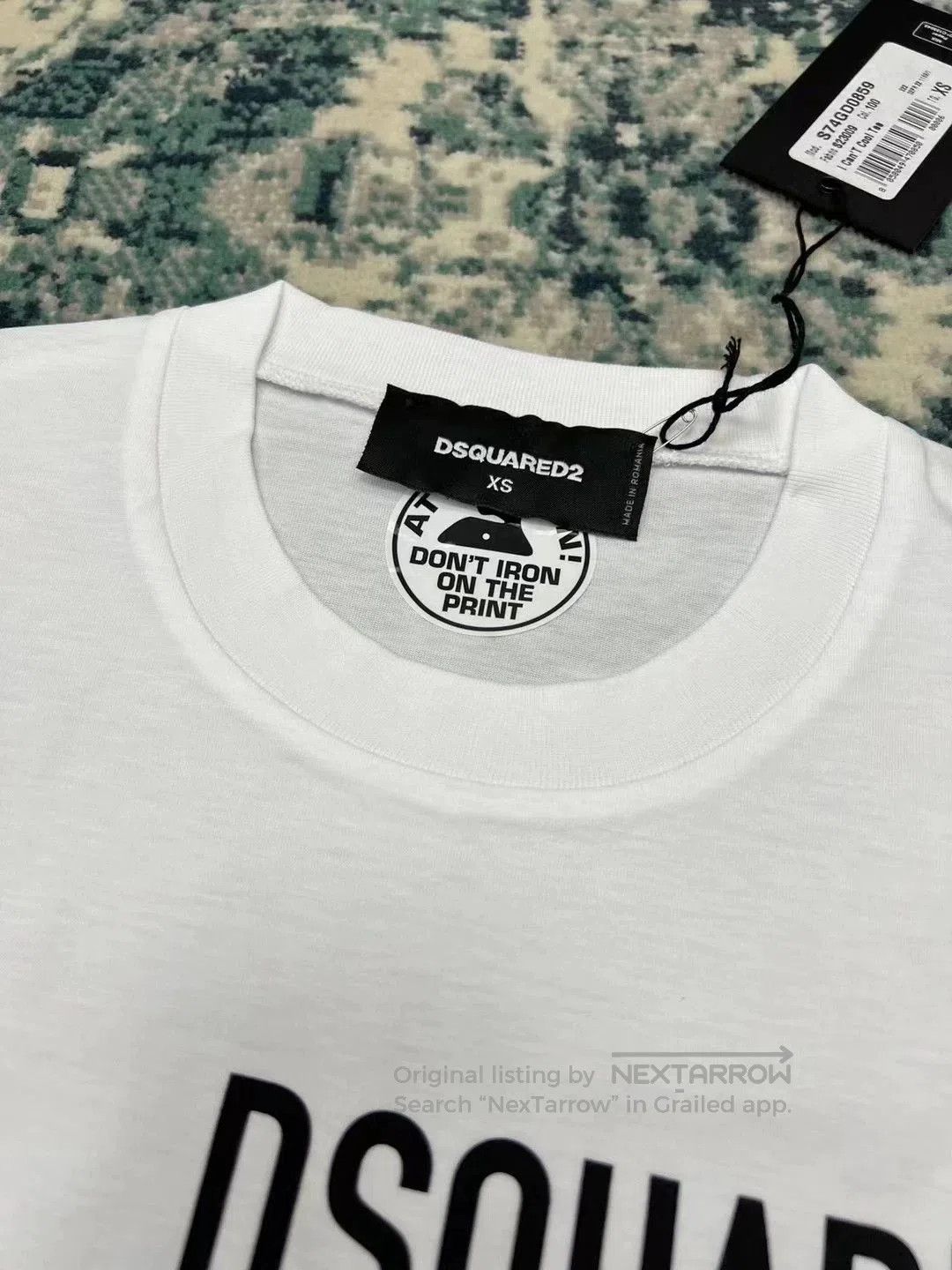 Dsquared2 dsquared2 black short sleeve t. Size US XS / EU 42 / 0 - 5 Thumbnail