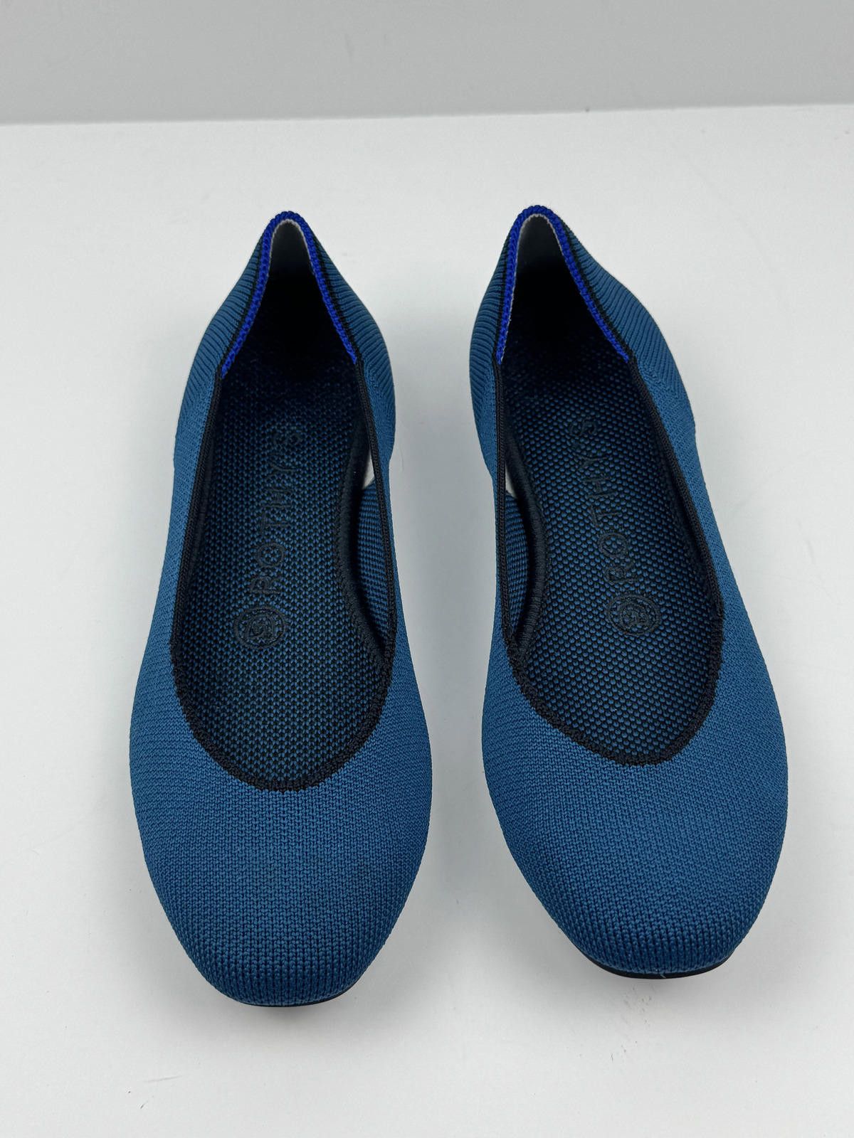 Rothy's Rothys Flats Women's 6 Pacific Blue Square Toe Size US 6 / IT 36 - 3 Thumbnail