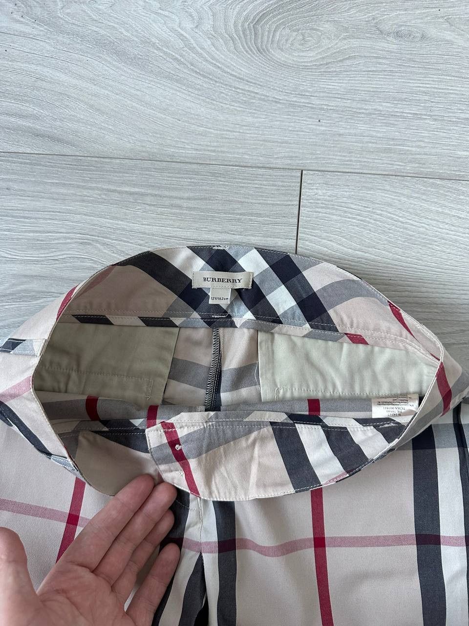 Burberry Burberry Nova Check Children Pants 152 cм Size US 28 / EU 44 - 4 Thumbnail
