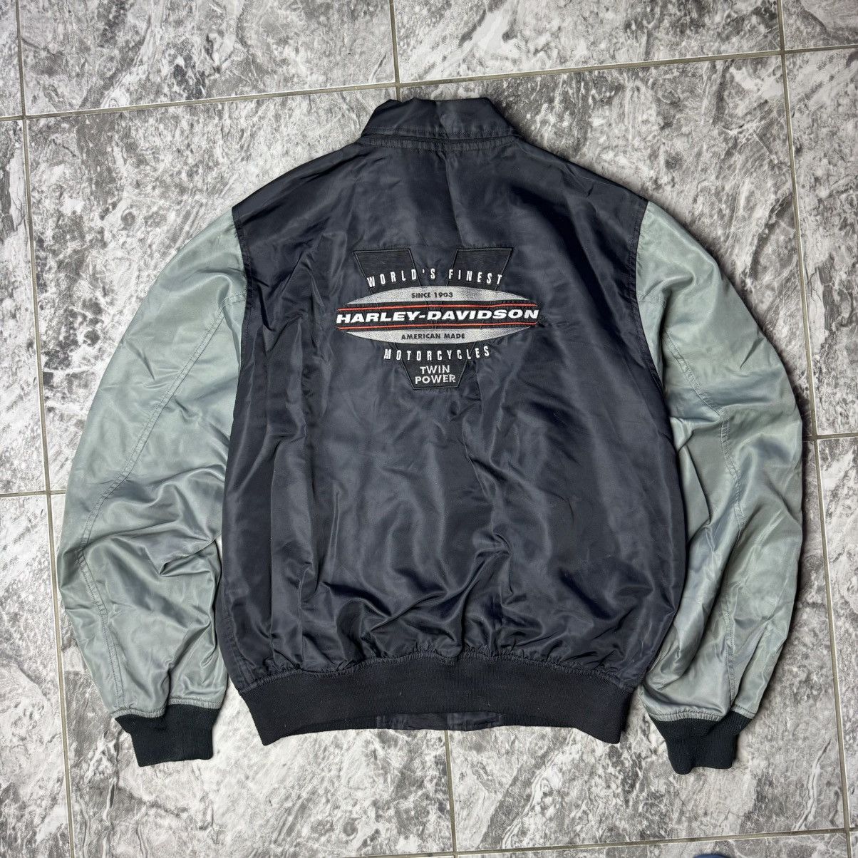 Harley Davidson × Vintage Harley Davidson American Legend jacket vintage Size US M / EU 48-50 / 2 - 2 Thumbnail