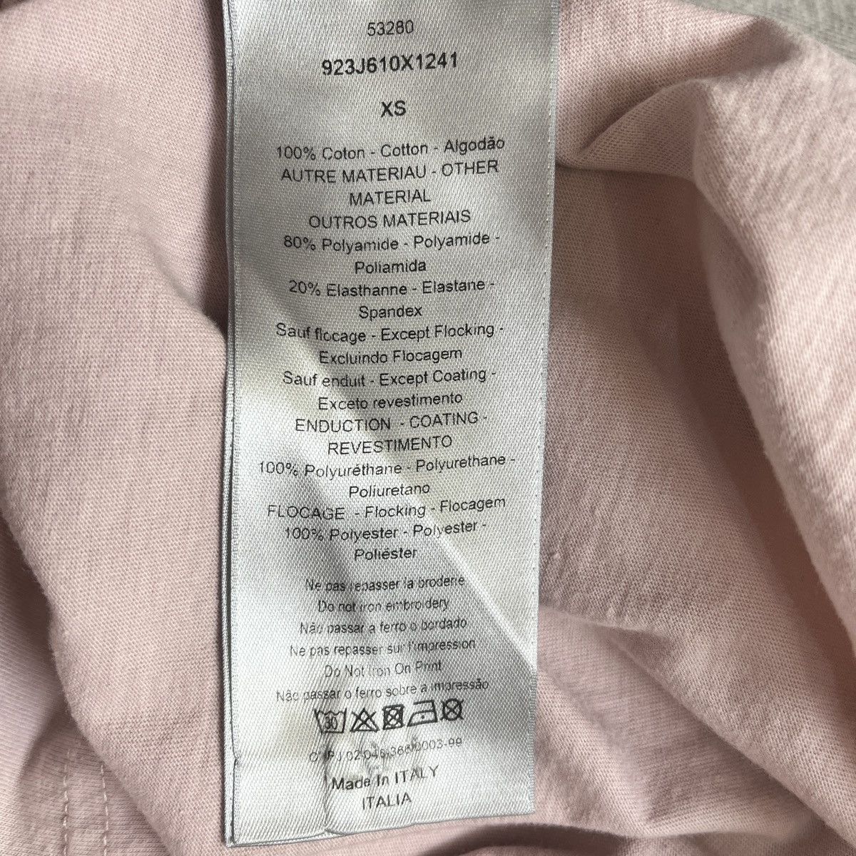 Dior KAWS x DIOR Short Sleeve T-shirt K26WX Size XS / US 0-2 / IT 36-38 - 7 Thumbnail