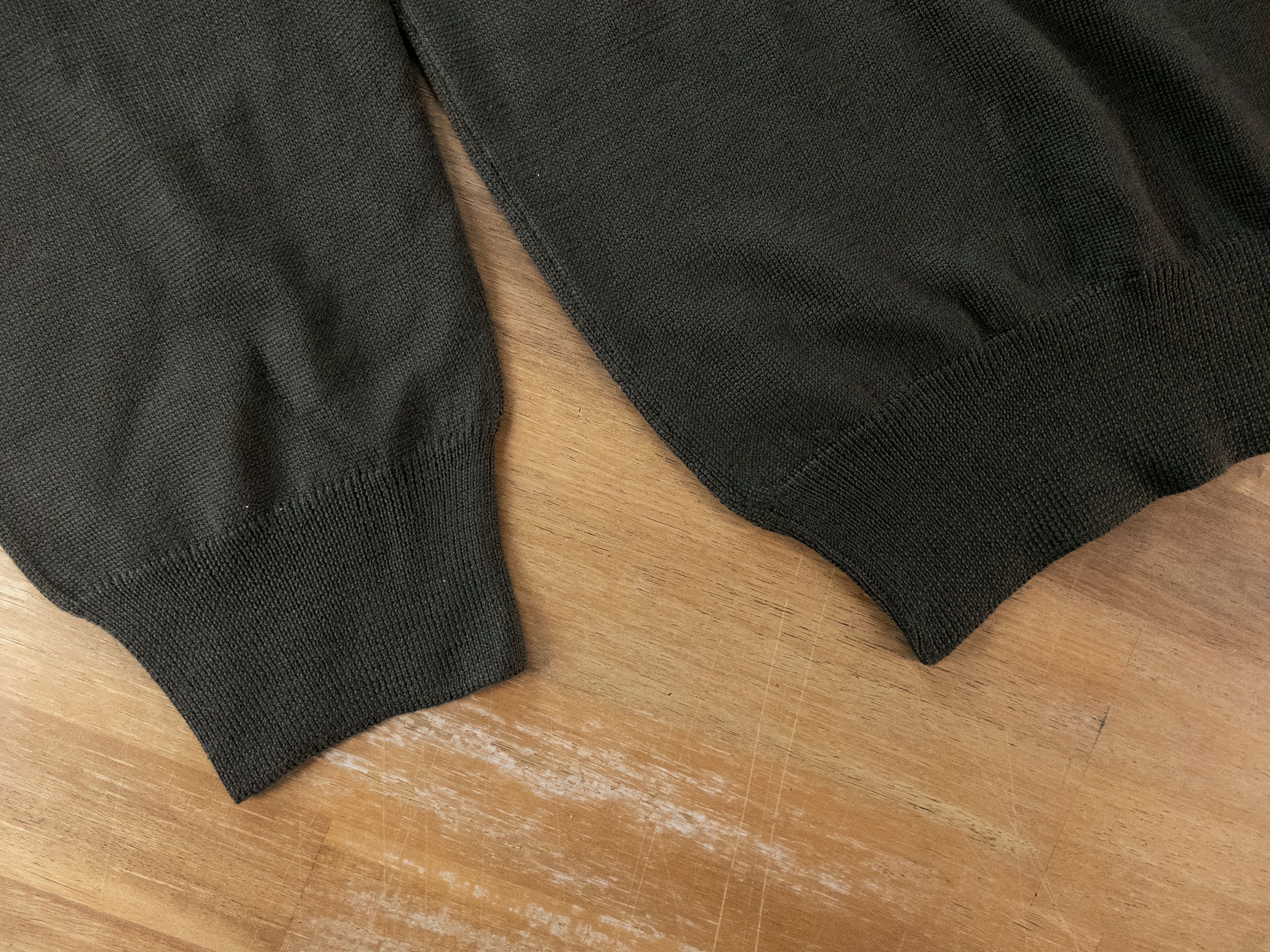 Gran Sasso GRAN SASSO for Fedele miltary green wool sweater 4XL Size US XXL / EU 58 / 5 - 4 Thumbnail