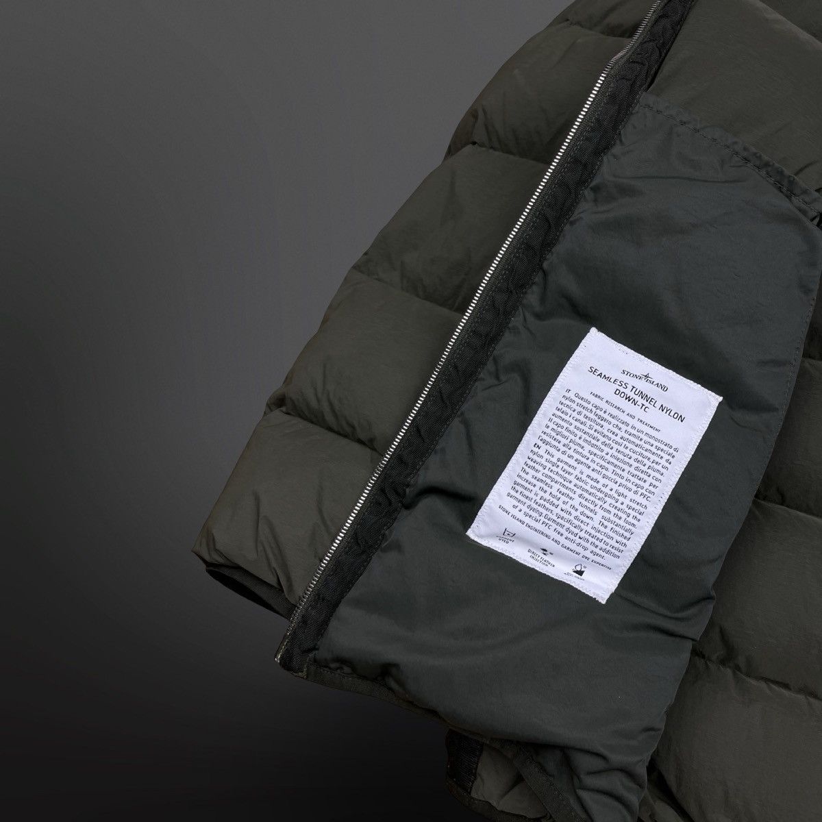 Stone Island Stone Island Seamless Tunnel Nylon Down Jacket Green Size XL Size US XL / EU 56 / 4 - 6 Thumbnail