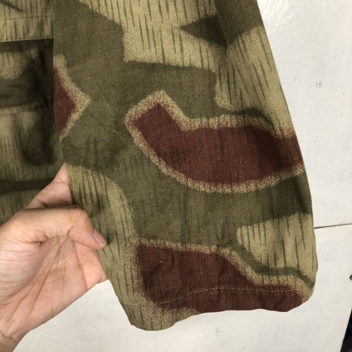 Vintage 🔥VTG 60’s GERMANY BGS SUMPFMUSTER CAMOUFLAGE PATTERN JACKET Size US M / EU 48-50 / 2 - 17 Thumbnail