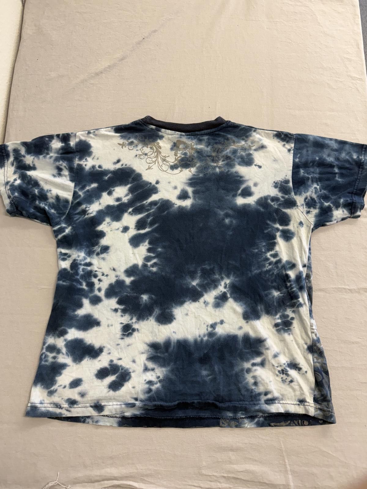 Designer Y2K Pacific Flyer Blue Tie Dye Skulls & Cupid Layers - L Size US L / EU 52-54 / 3 - 2 Thumbnail