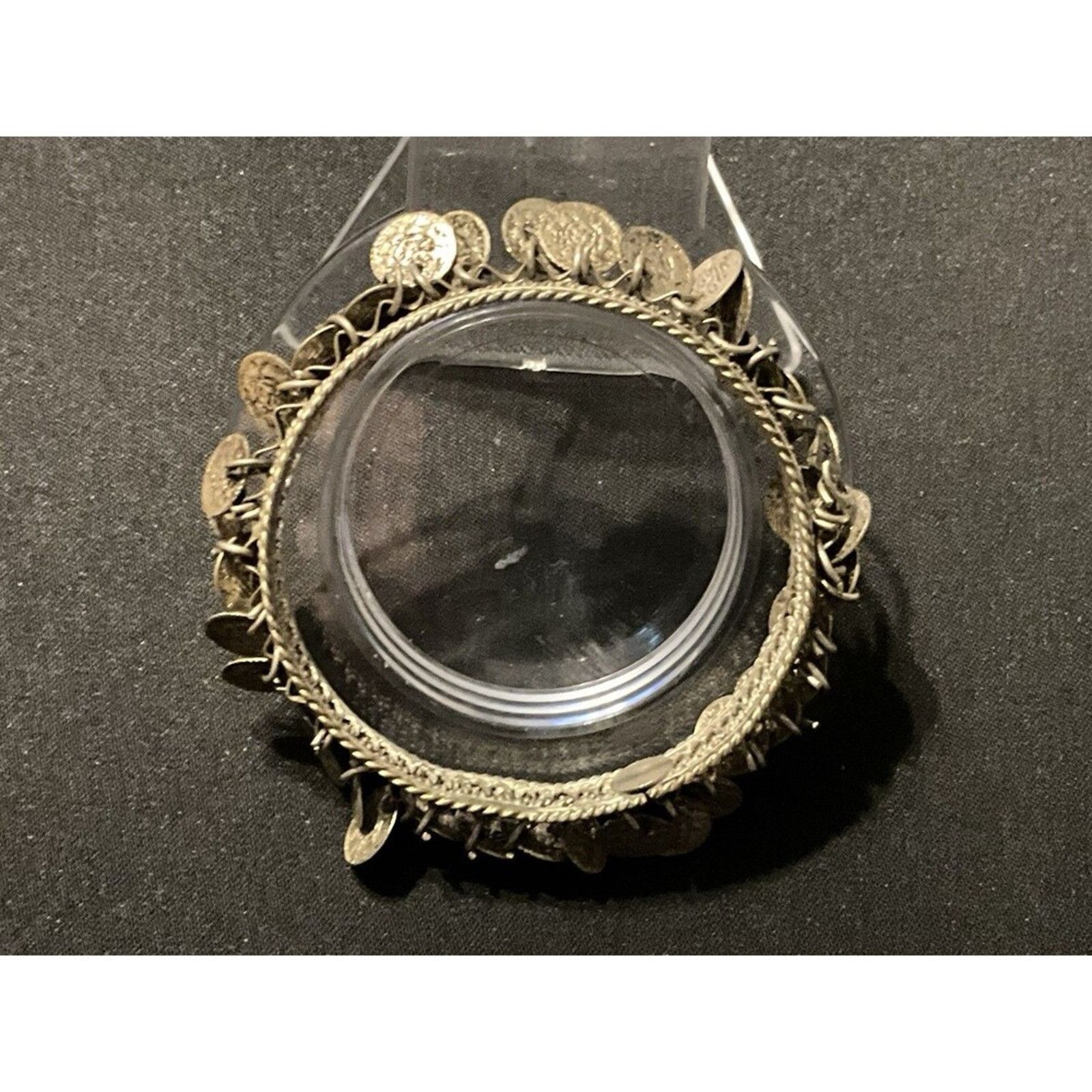 Other Size 7 Antique Coins Cha Cha Bangle Bracelet Size ONE SIZE - 3 Thumbnail