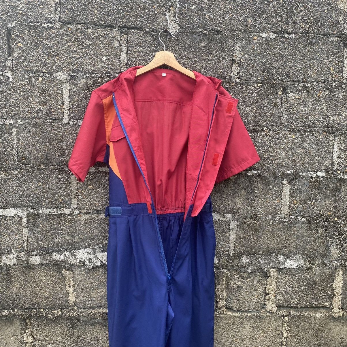 Japanese Brand Vintage Japan Jdn Eneos Oil Jumpsuit Coveralls Short Sleeve Size US 34 / EU 50 - 11 Thumbnail