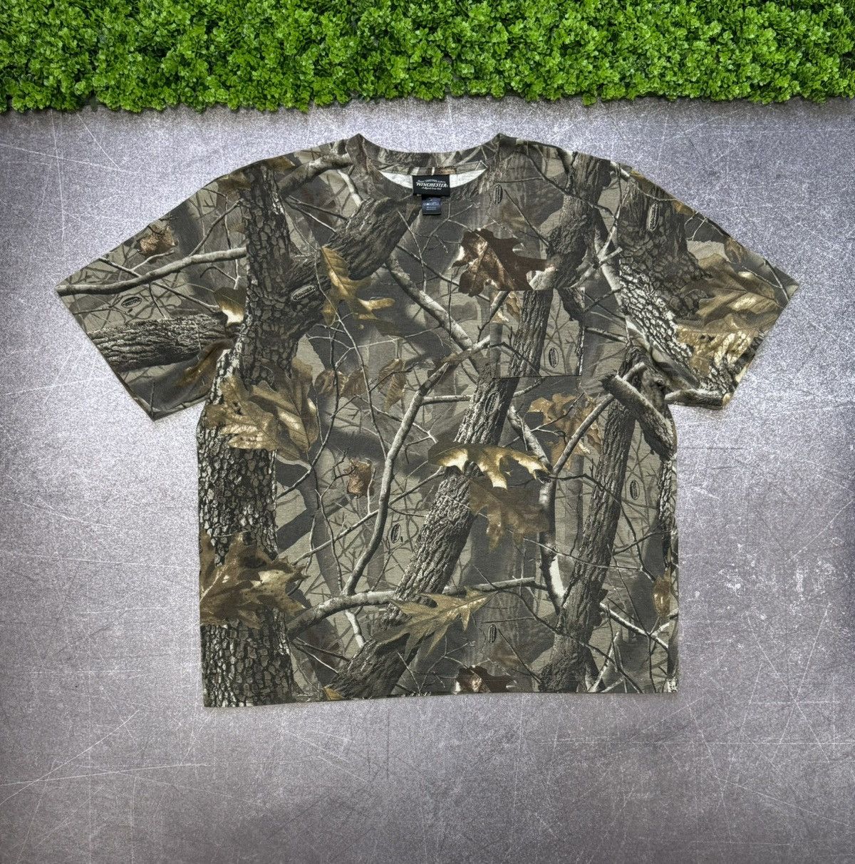 Realtree Vintage Y2k Winchester Realtree Camo T-Shirt Size US XL / EU 56 / 4 - 1 Thumbnail