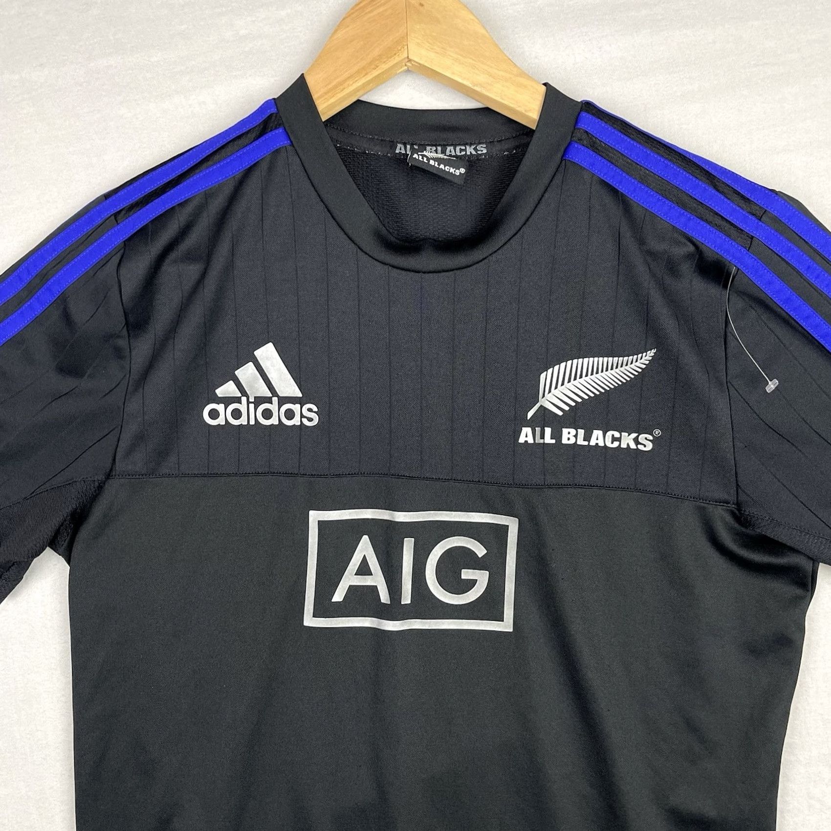 Adidas adidas All Blacks Rugby Jersey Mens Small Black Adizero Climacool Shirt Size US S / EU 44-46 / 1 - 3 Thumbnail