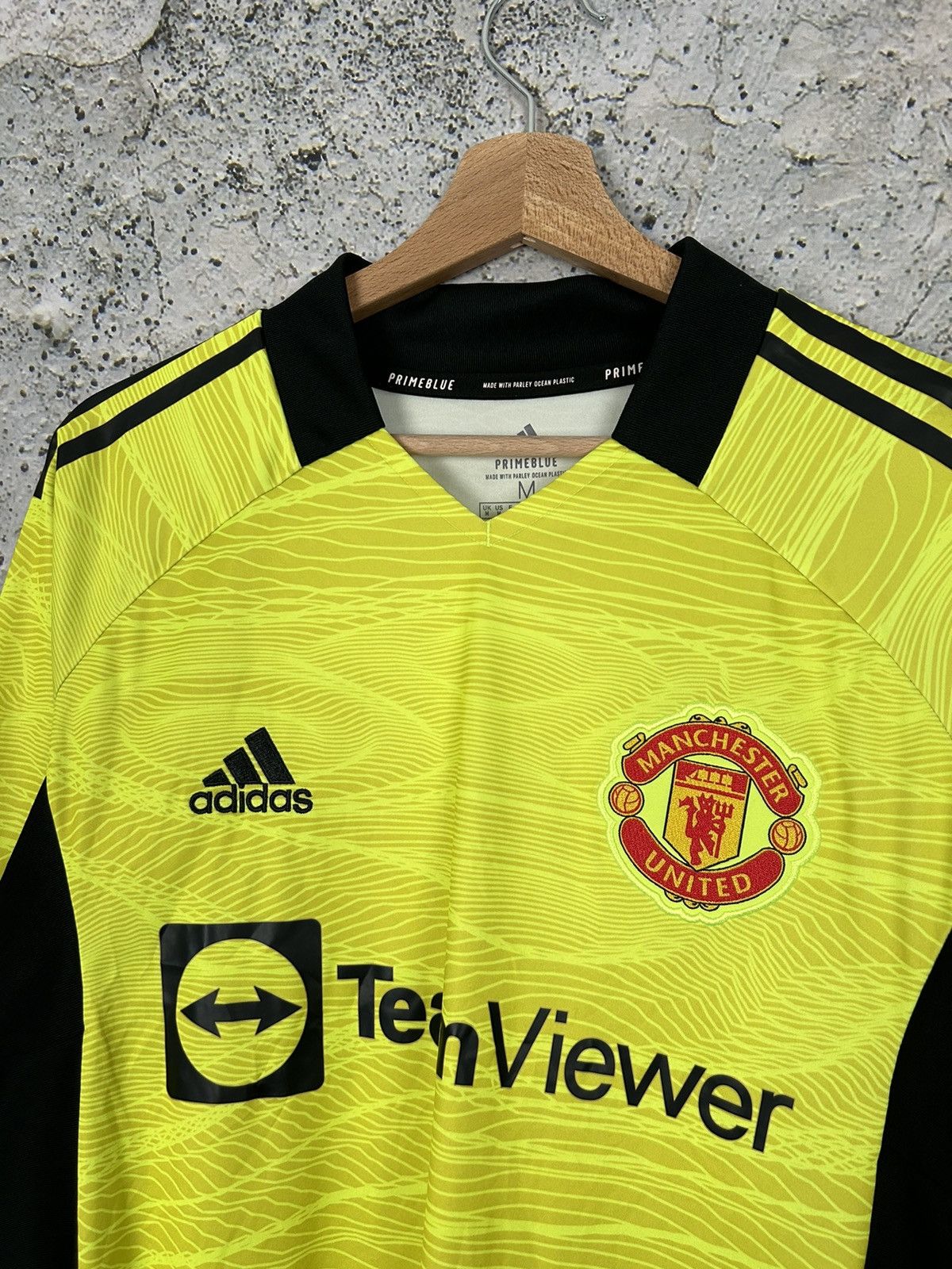 Adidas Manchester United Goalkeeper Adidas Soccer Jersey Football Size US M / EU 48-50 / 2 - 3 Thumbnail