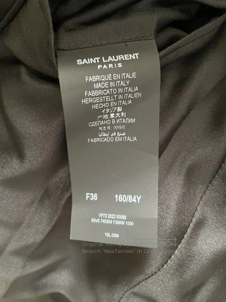 Saint Laurent Paris Saint Laurent Smoking Blazer Jacket. Size US M / EU 48-50 / 2 - 5 Thumbnail