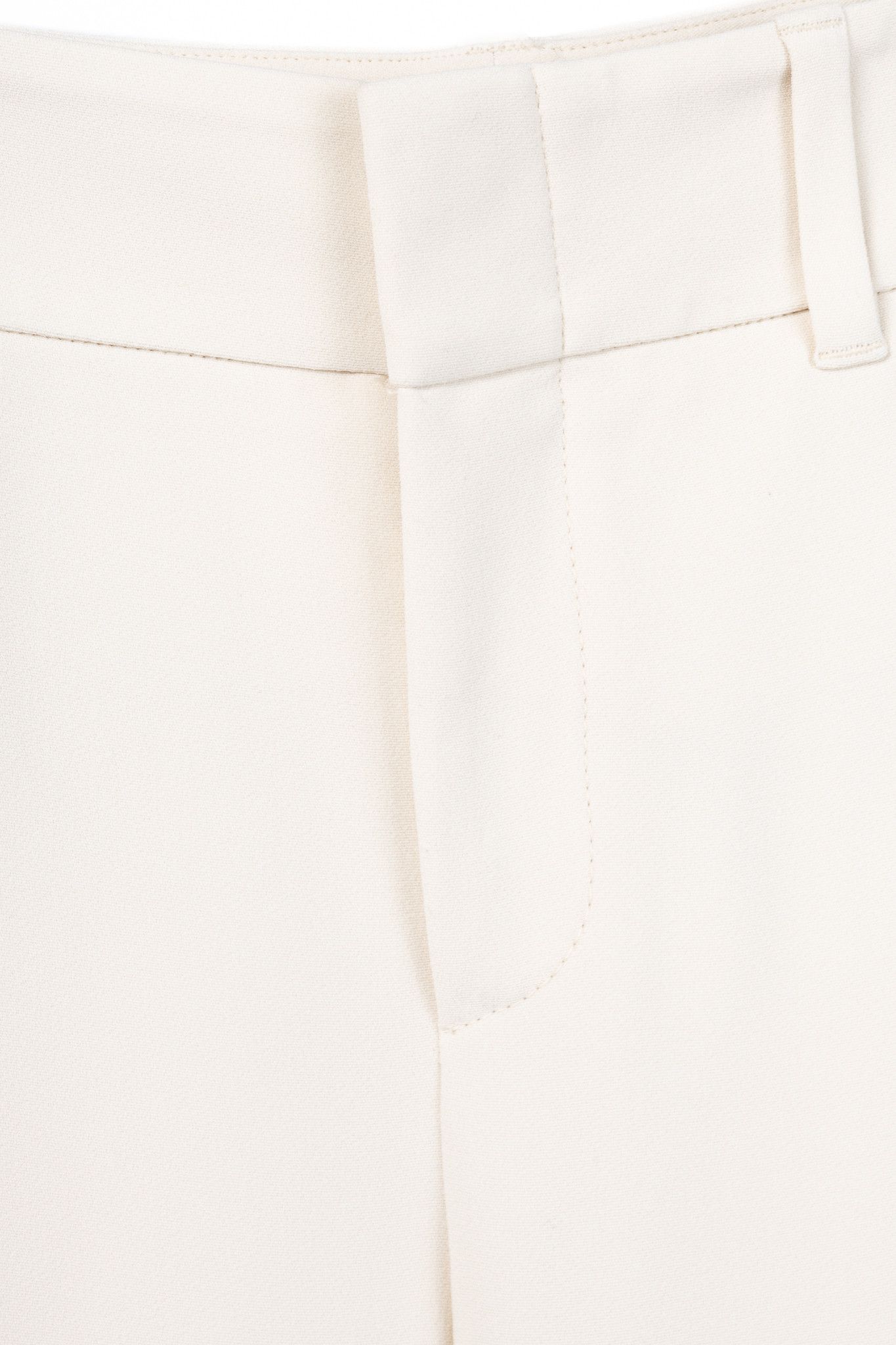 Gucci Gucci Cream Crepe Straight-Leg Holiday Trousers Size 26" / US 2 / IT 38 - 7 Thumbnail