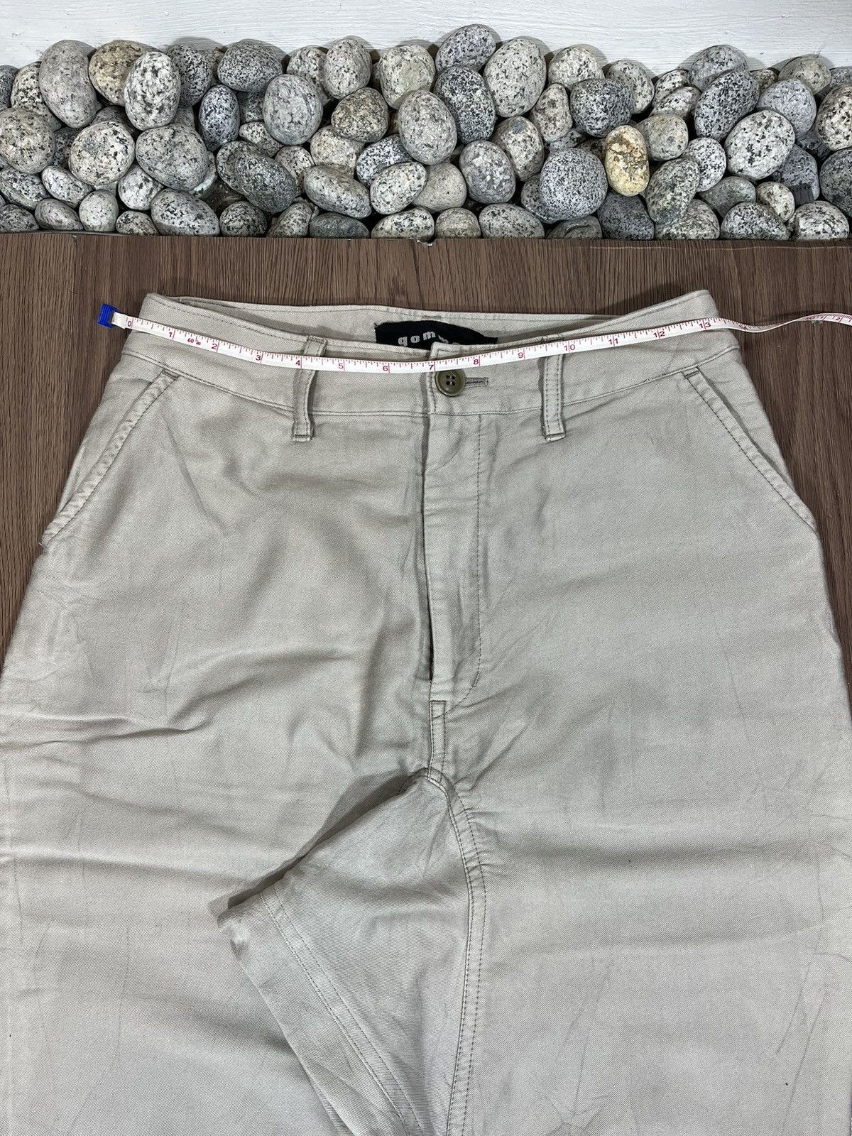 Yohji Yamamoto × gomme Gomme Ankle Pant / Hakama Drop Crotch Style Size US 27 - 10 Thumbnail