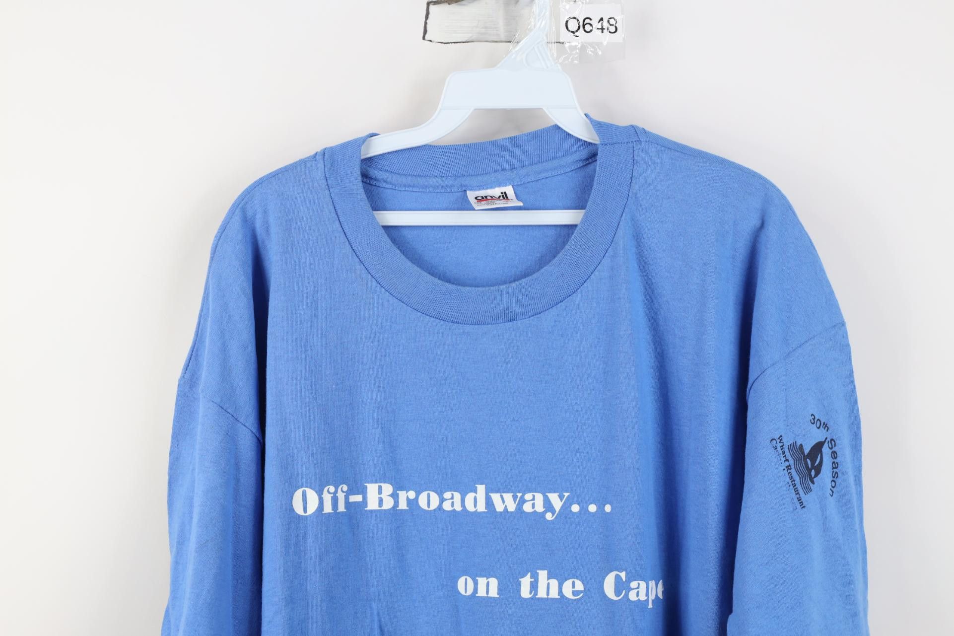 Vintage Vintage 80s Off Broadway On the Operation Titanic T-Shirt Size US XL / EU 56 / 4 - 2 Thumbnail