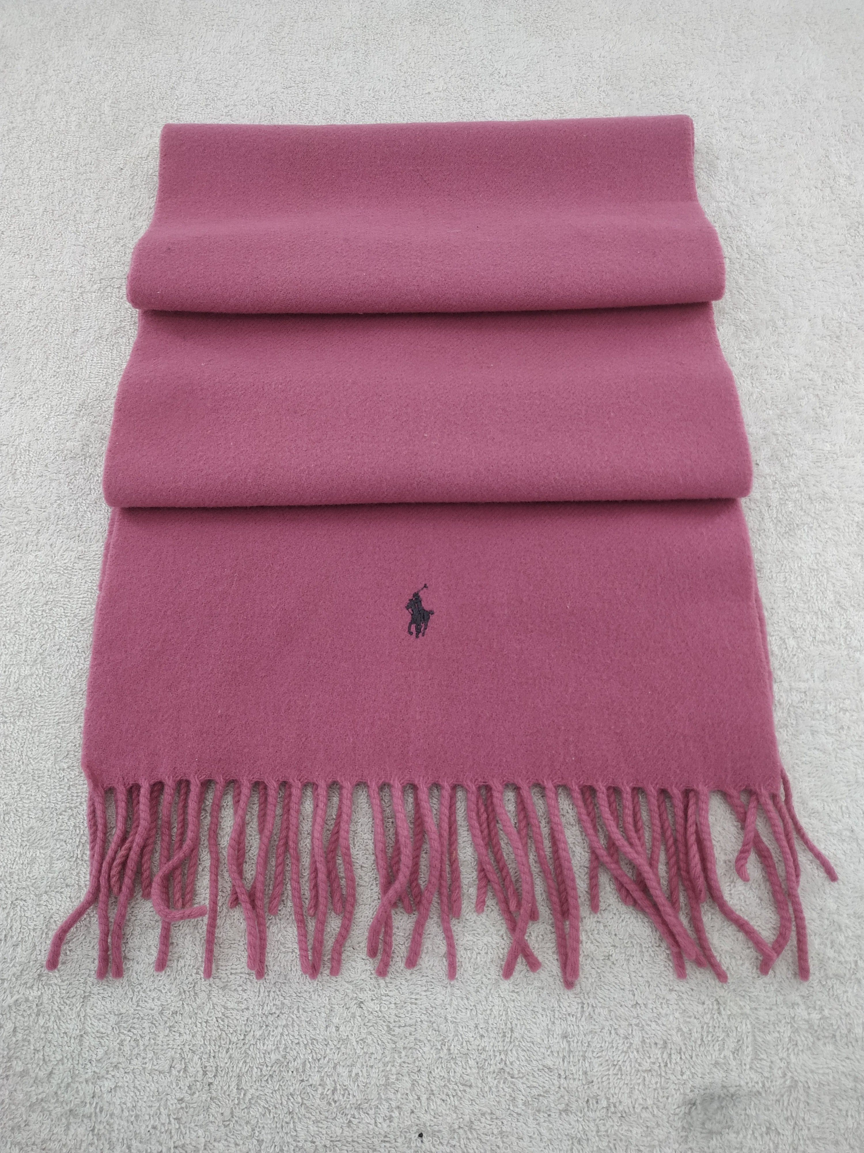 Polo Ralph Lauren Vintage Polo Ralph Lauren Wool Scarf/Muffler/Neckwear MF120 Size ONE SIZE - 2 Thumbnail