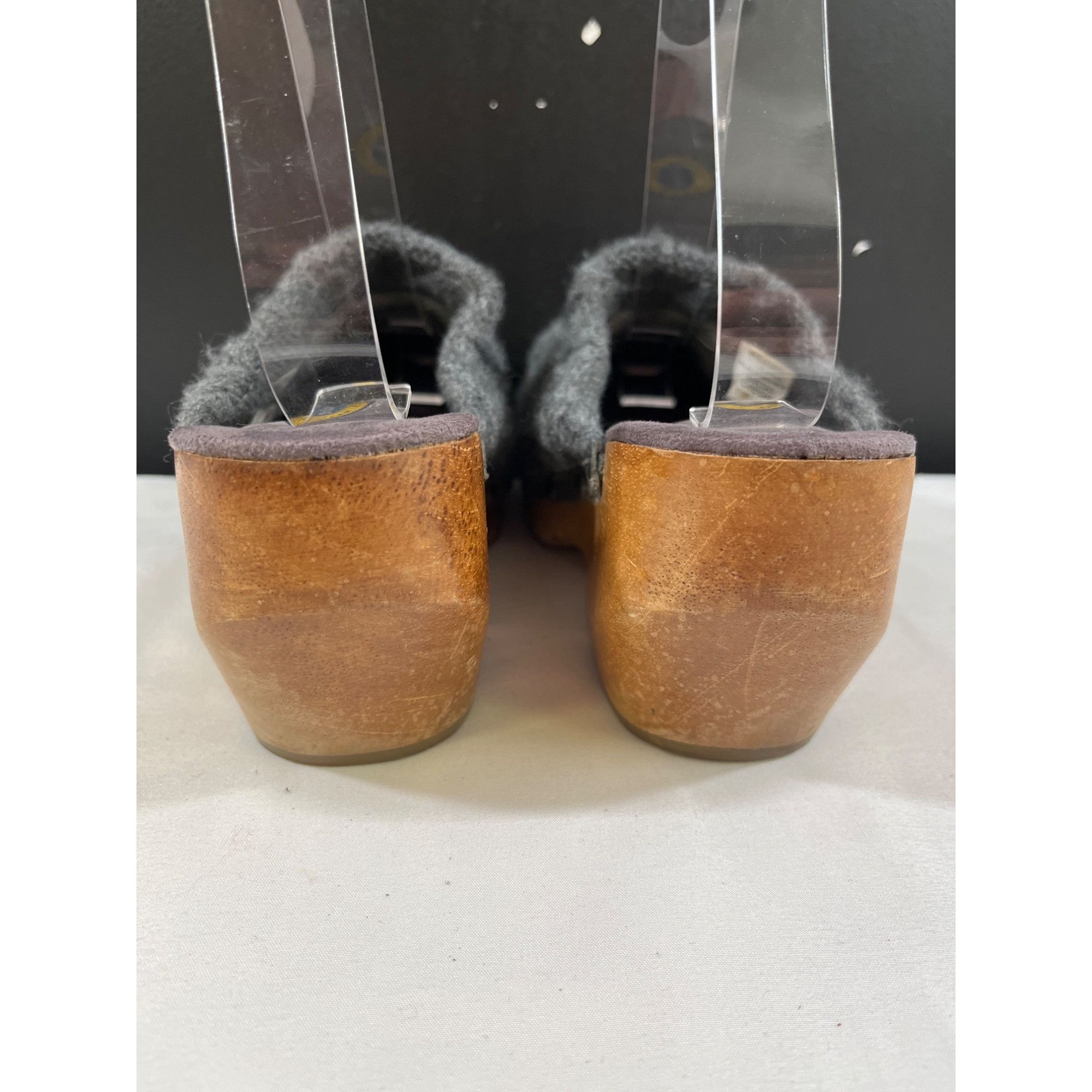 Other The Original Dr Scholl's Cardigan Womens Grey Clogs Size 6M Size US 6 / IT 36 - 4 Thumbnail