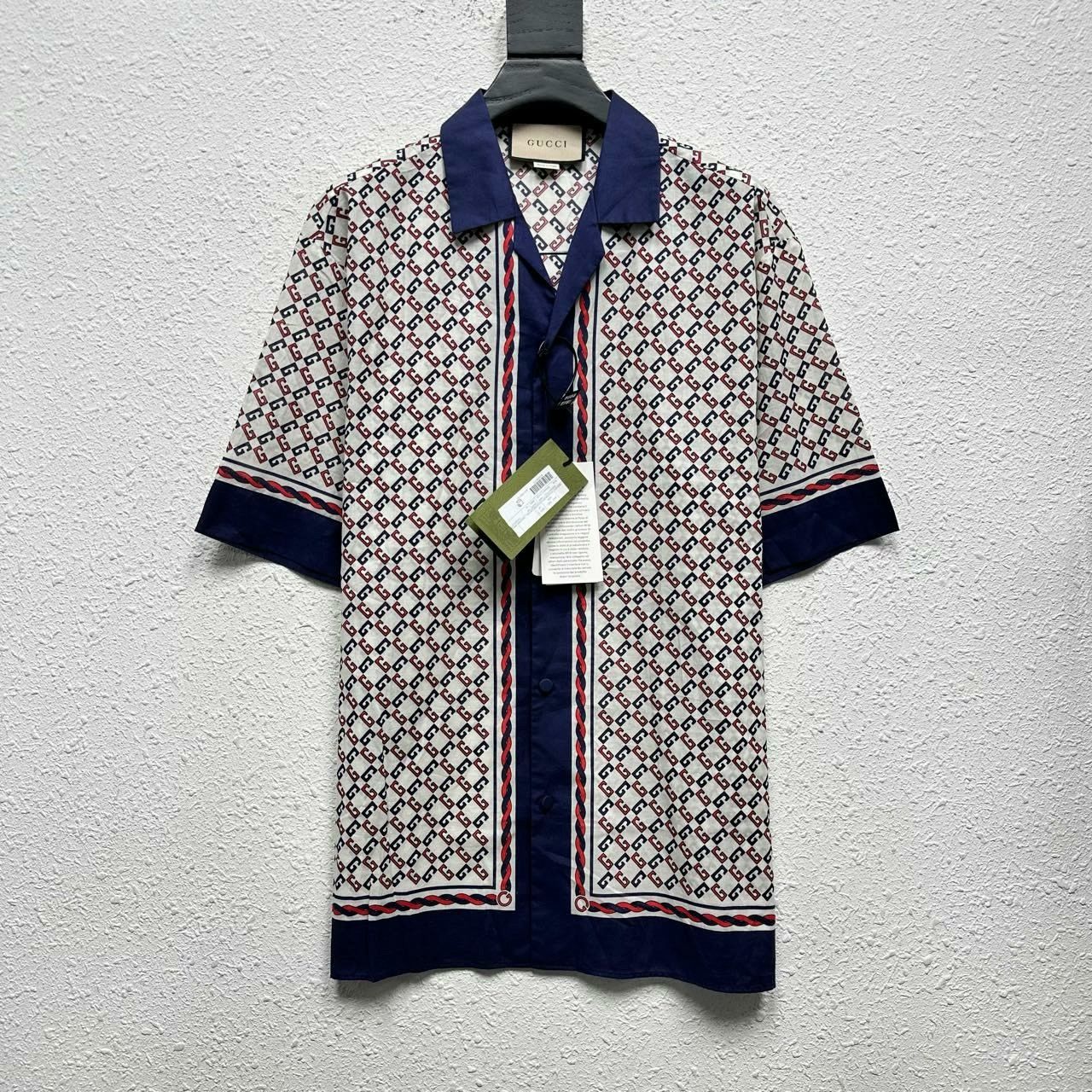 Gucci Men's short-sleeved pajama shirt 2501-Nextarrow
