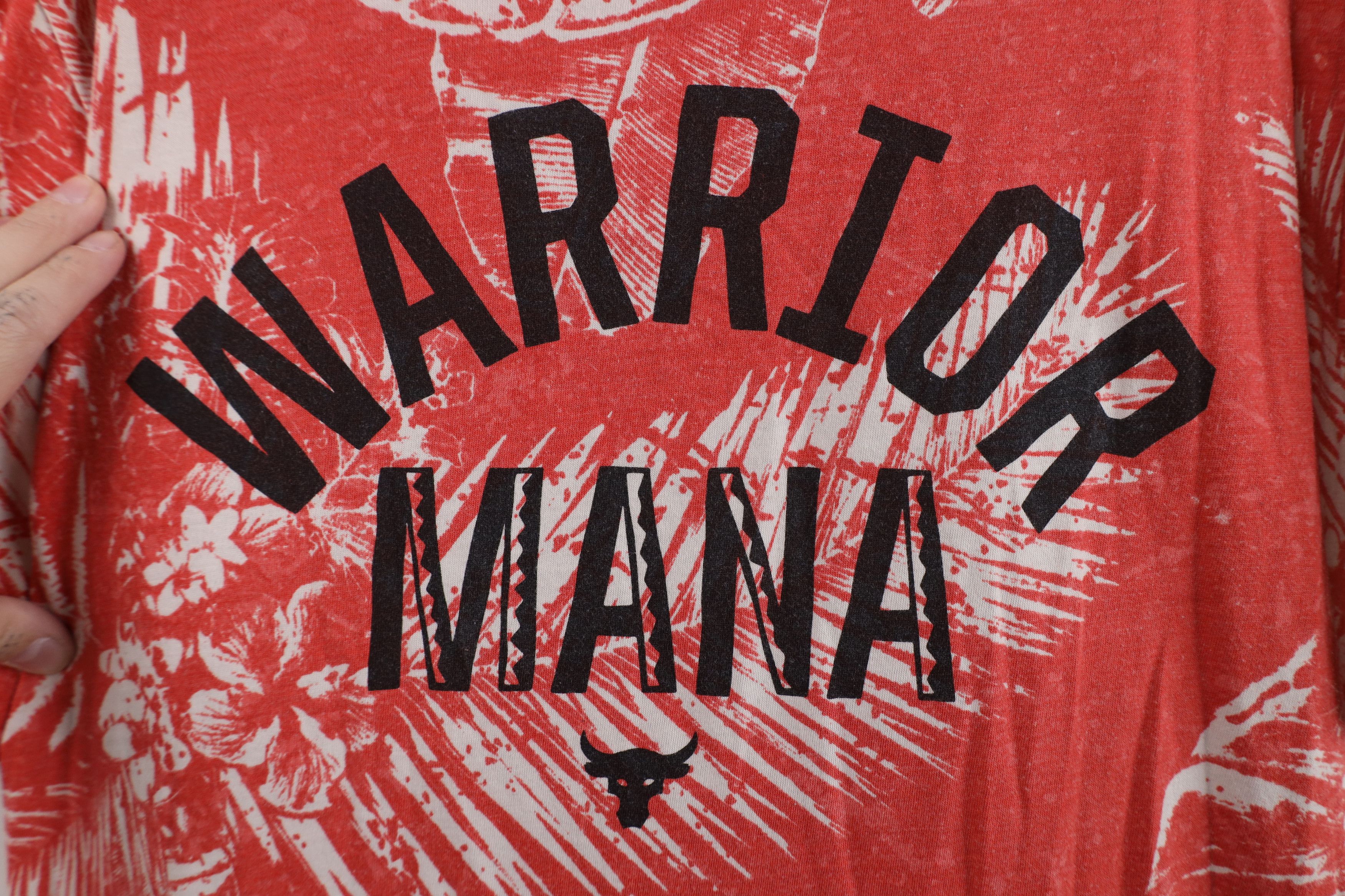 Under Armour Under Armour Project Rock Warrior Mana Hawaiian T-Shirt Size US L / EU 52-54 / 3 - 5 Thumbnail