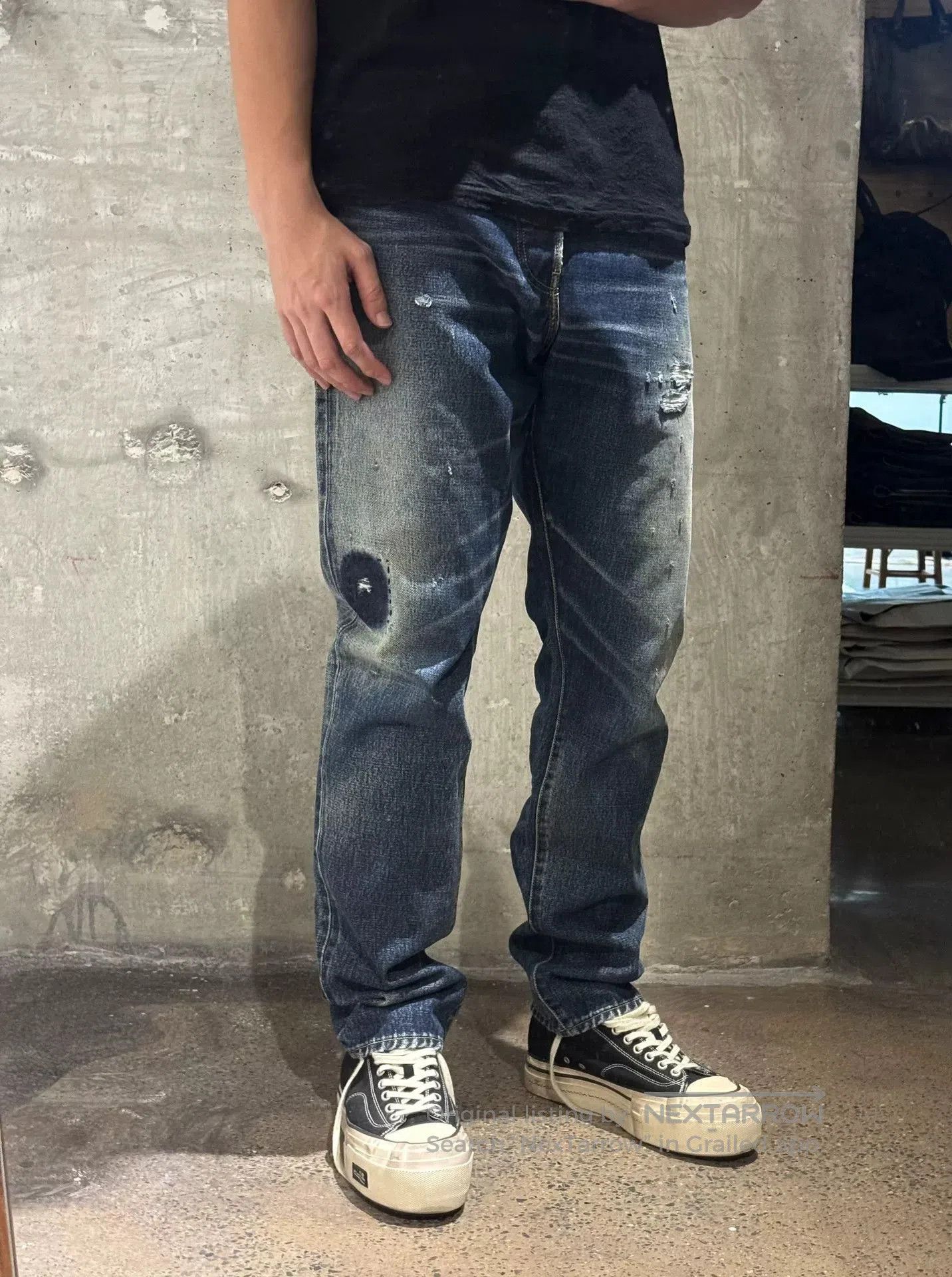 Visvim visvim social sculpture damaged denim overalls. Size US 30 / EU 46 - 4 Thumbnail