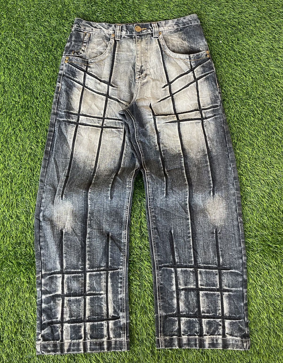Polar Skate Co. Hype‼️Vintage🔥MEGA MAXX🔥Baggy Jnco Design Y2k Size US 36 / EU 52 - 1 Thumbnail