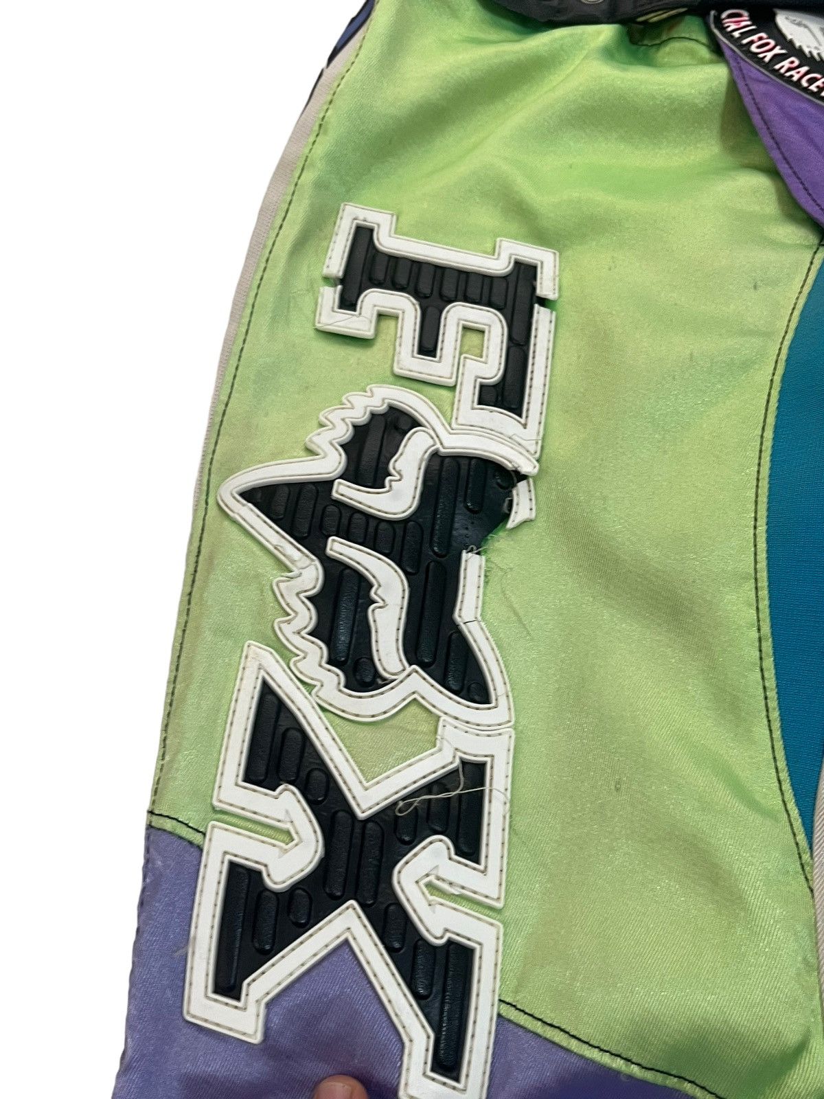 Fox Racing × Vintage Vintage Distressed and Damage Fox Outdoor motocross 31 x 26 Size US 31 - 6 Thumbnail