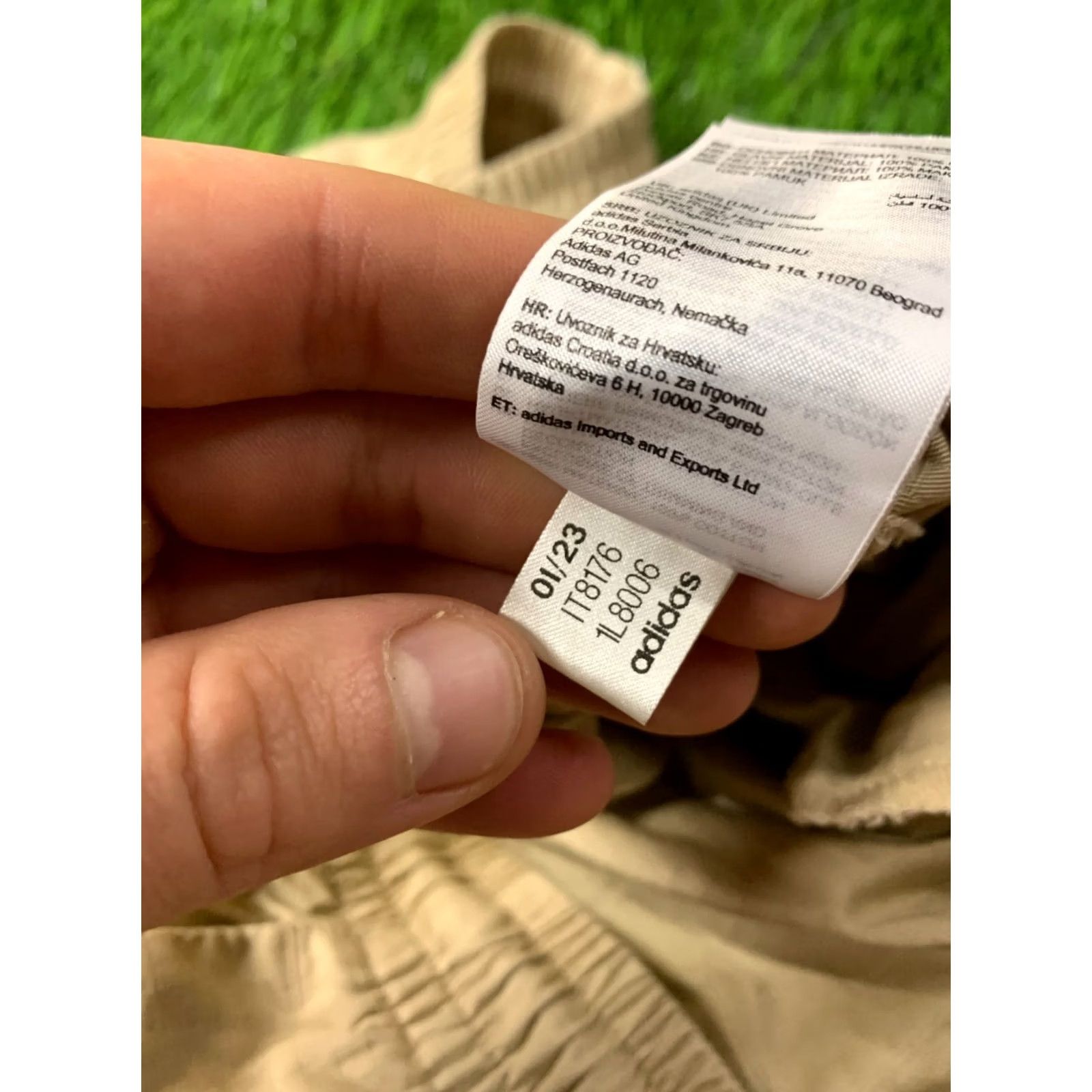 Adidas ADIDAS ORIGINAL Casual Shorts Men XL Brown Logo 2023 IT8176 Size US 36 / EU 52 - 7 Thumbnail