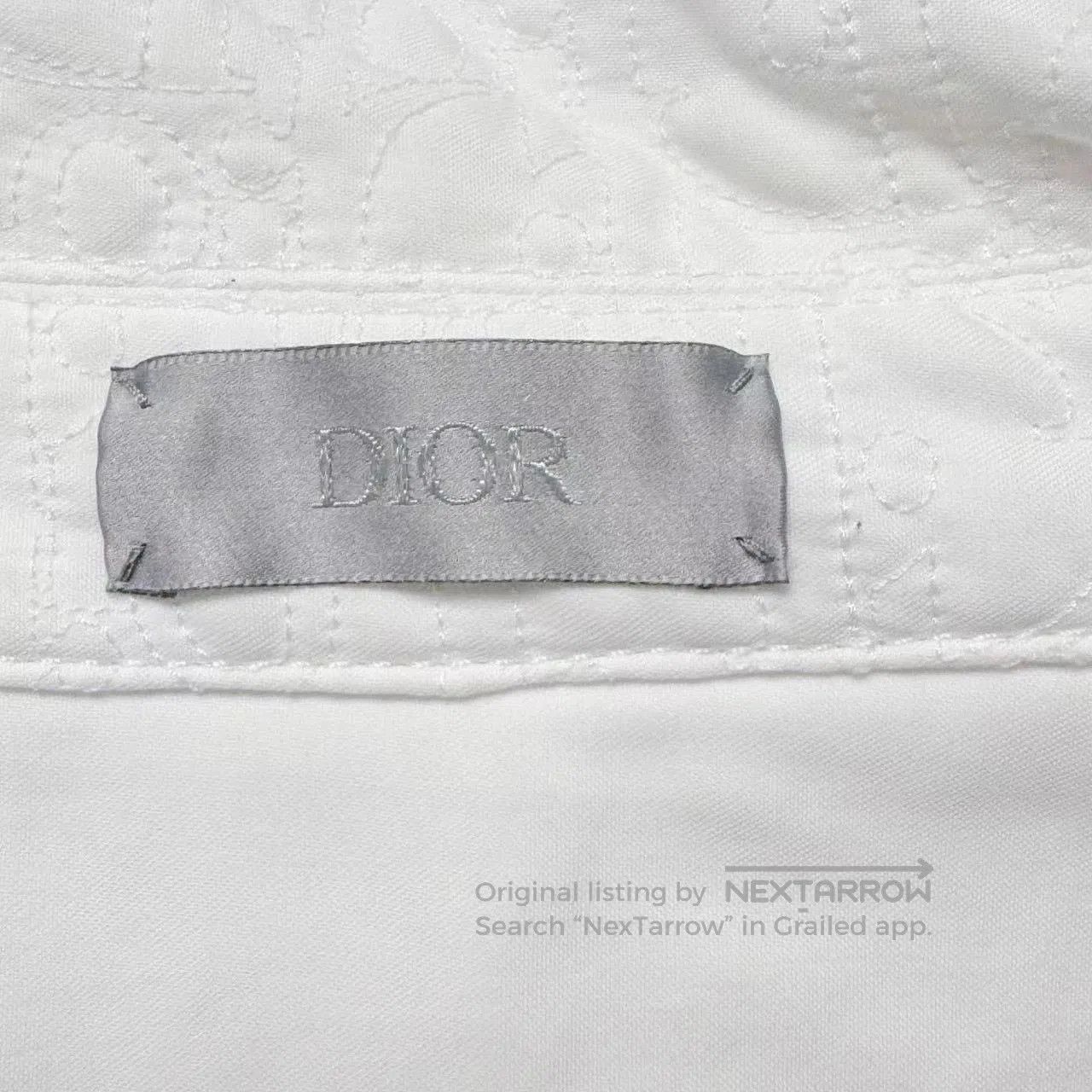 Sacai DIOR x Sacai Collab Embroidered Shirt Jacket. Size US S / EU 44-46 / 1 - 4 Thumbnail