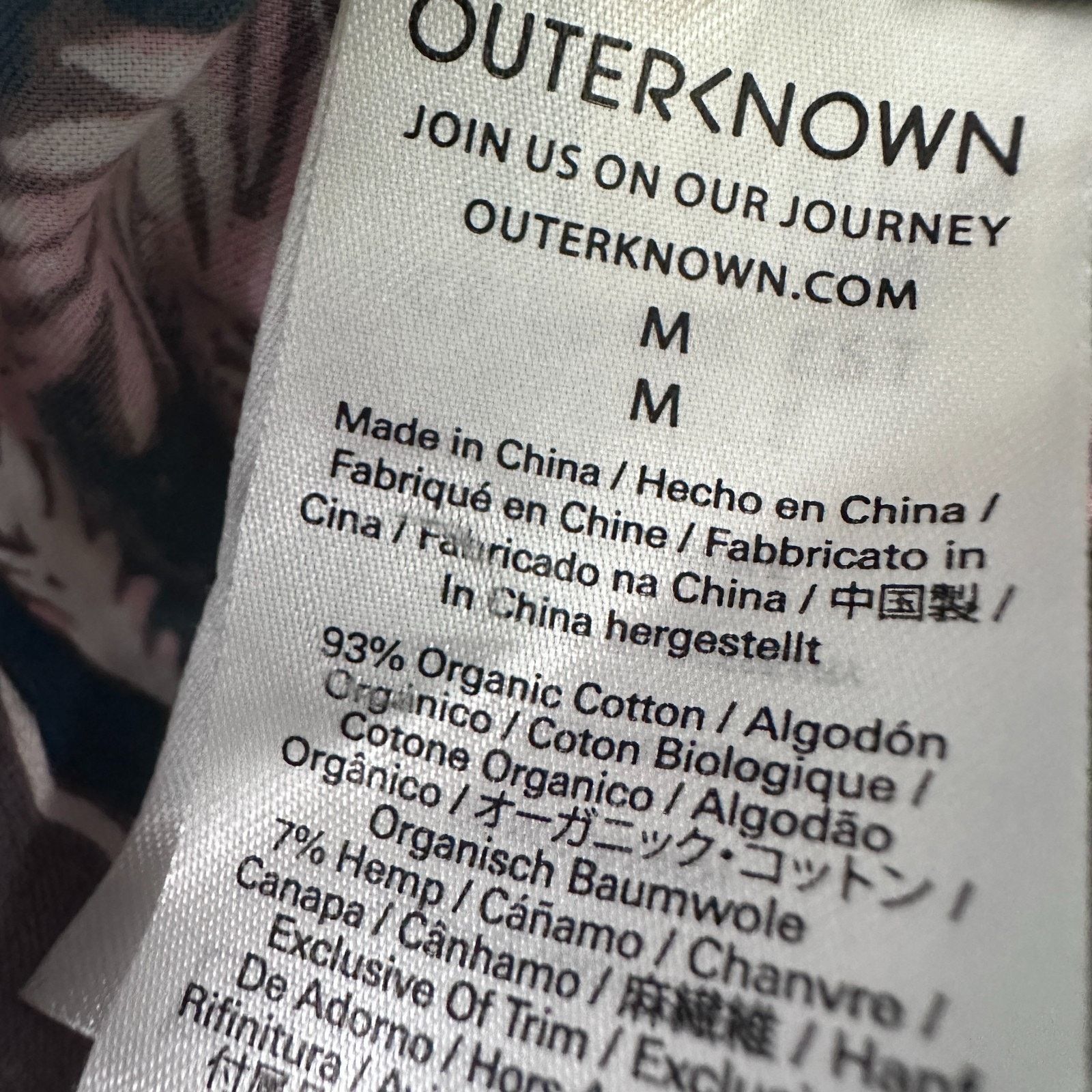 Outerknown Outerknown Hawaiian Shirt Men’s M Gray Short Sleeve Button Size US M / EU 48-50 / 2 - 7 Thumbnail