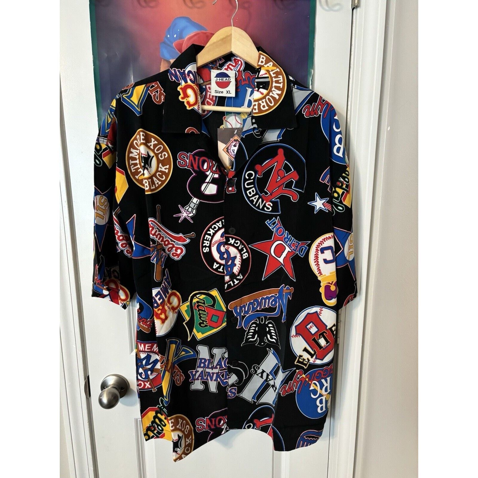 Other vintage negro league hawaiian shirt black rare MLB size XL Size US XL / EU 56 / 4 - 1 Thumbnail