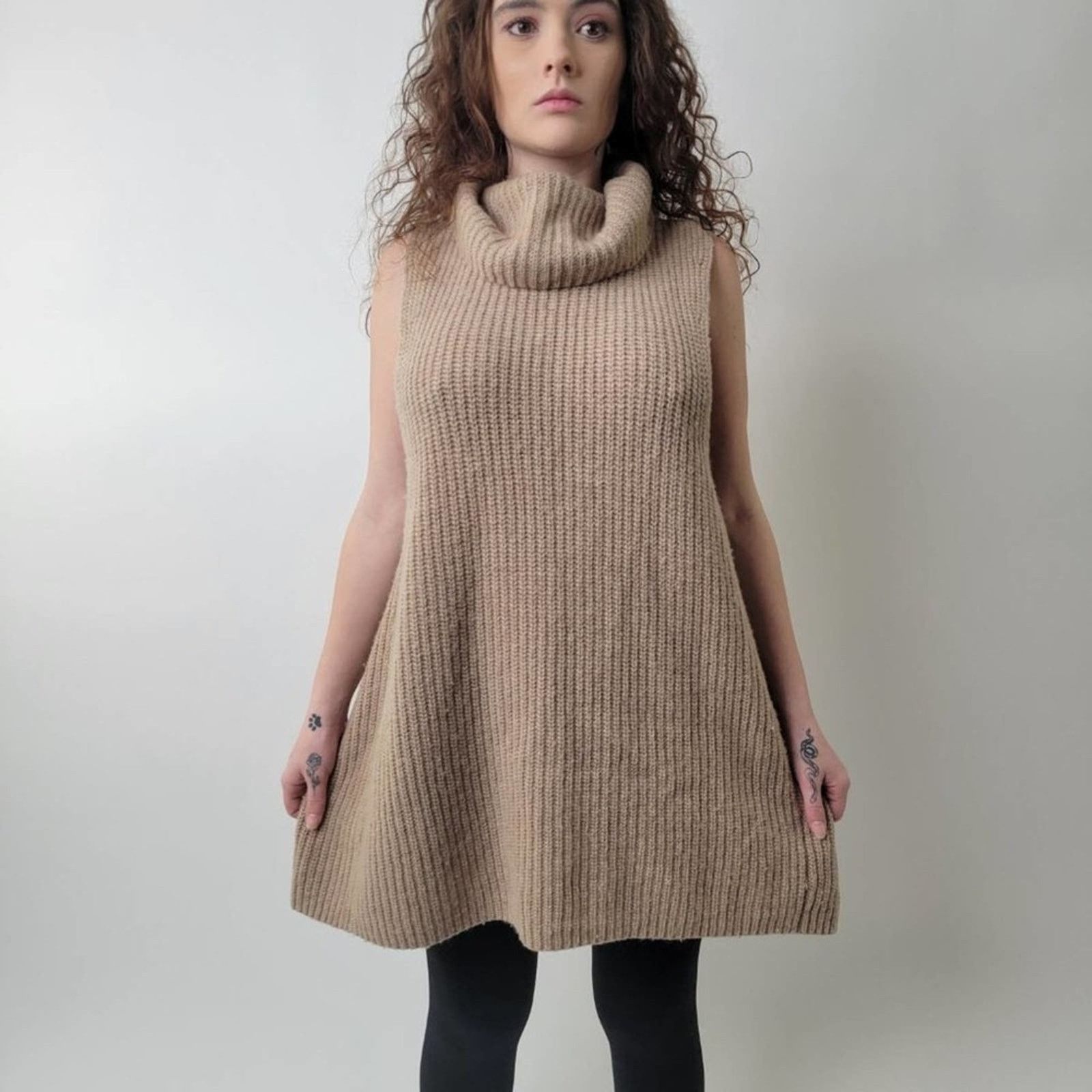 Free People Free People Need It Now Turtleneck Open Back Sweater - S Size S / US 4 / IT 40 - 8 Thumbnail