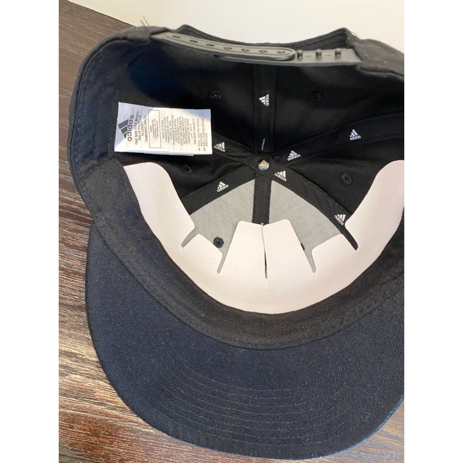 Adidas Wagmi United Adidas Hat Adult One Size Black Snapback Football Soccer SnowFro Size ONE SIZE - 7 Thumbnail
