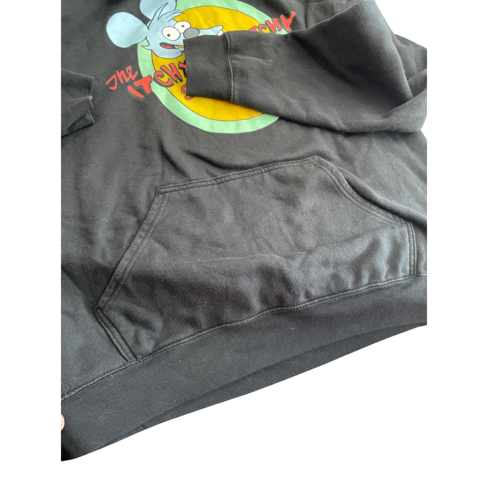 The Simpsons The Simpsons Itchy & Scratchy Show Black Hoodie size L SKU 8 Size US L / EU 52-54 / 3 - 11 Thumbnail