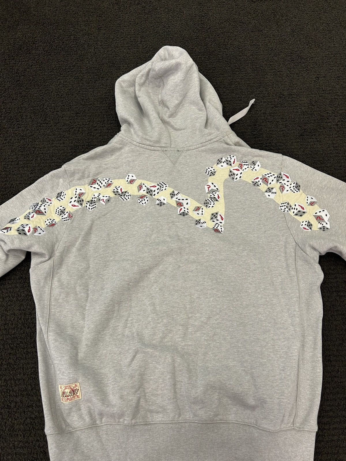 トップス Palace x Evisu Zip Hoodie Grey Palace x Evisu Zip Hood Grey Marl Men's - SS24 - US