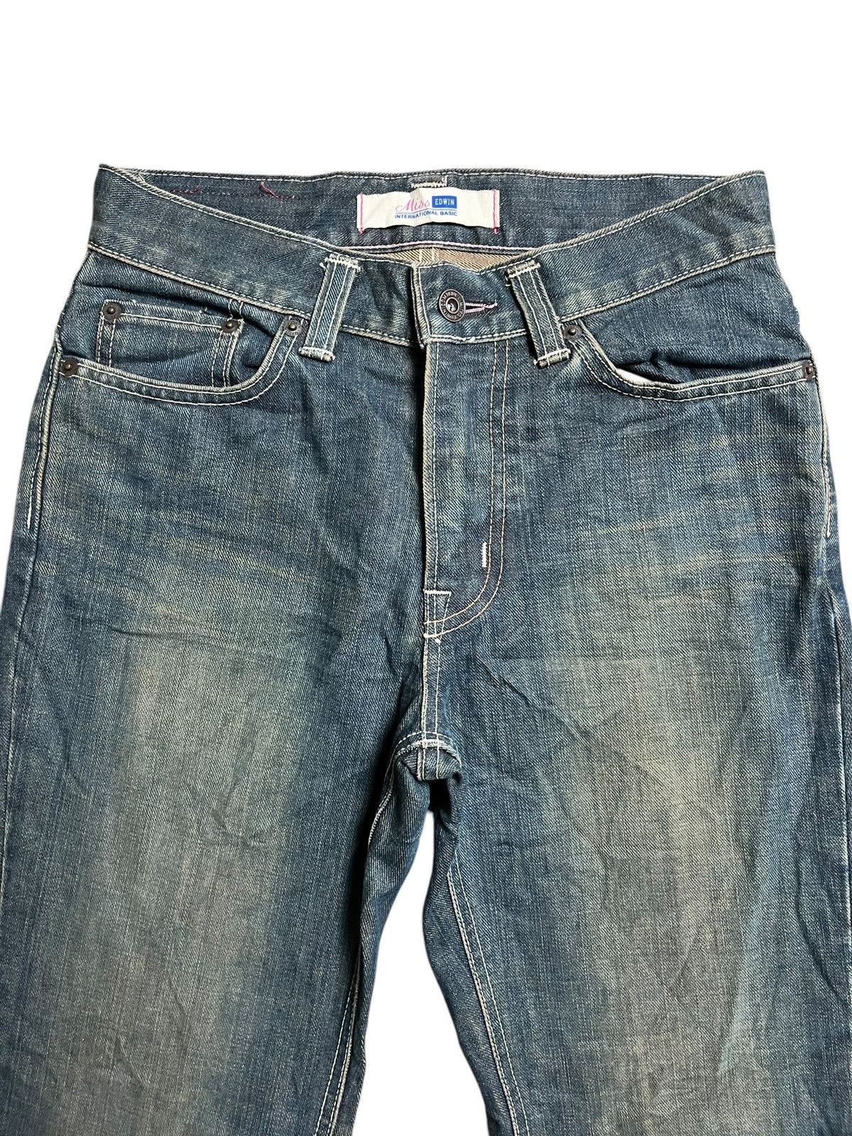 Edwin × Japanese Brand × Vintage VINTAGE WASHED BLACK EDWIN DENIM Size US 28 / EU 44 - 2 Thumbnail