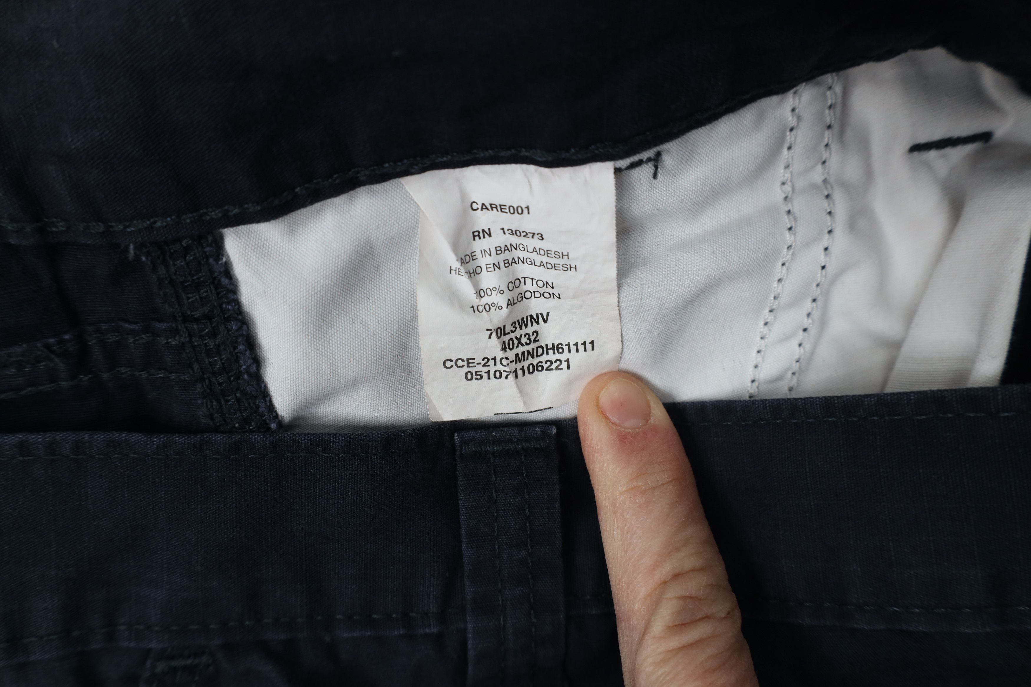 Wrangler Vintage Y2K Wrangler Ripstop Wide Leg Cargo Pants Navy Blue Size US 40 / EU 56 - 9 Thumbnail