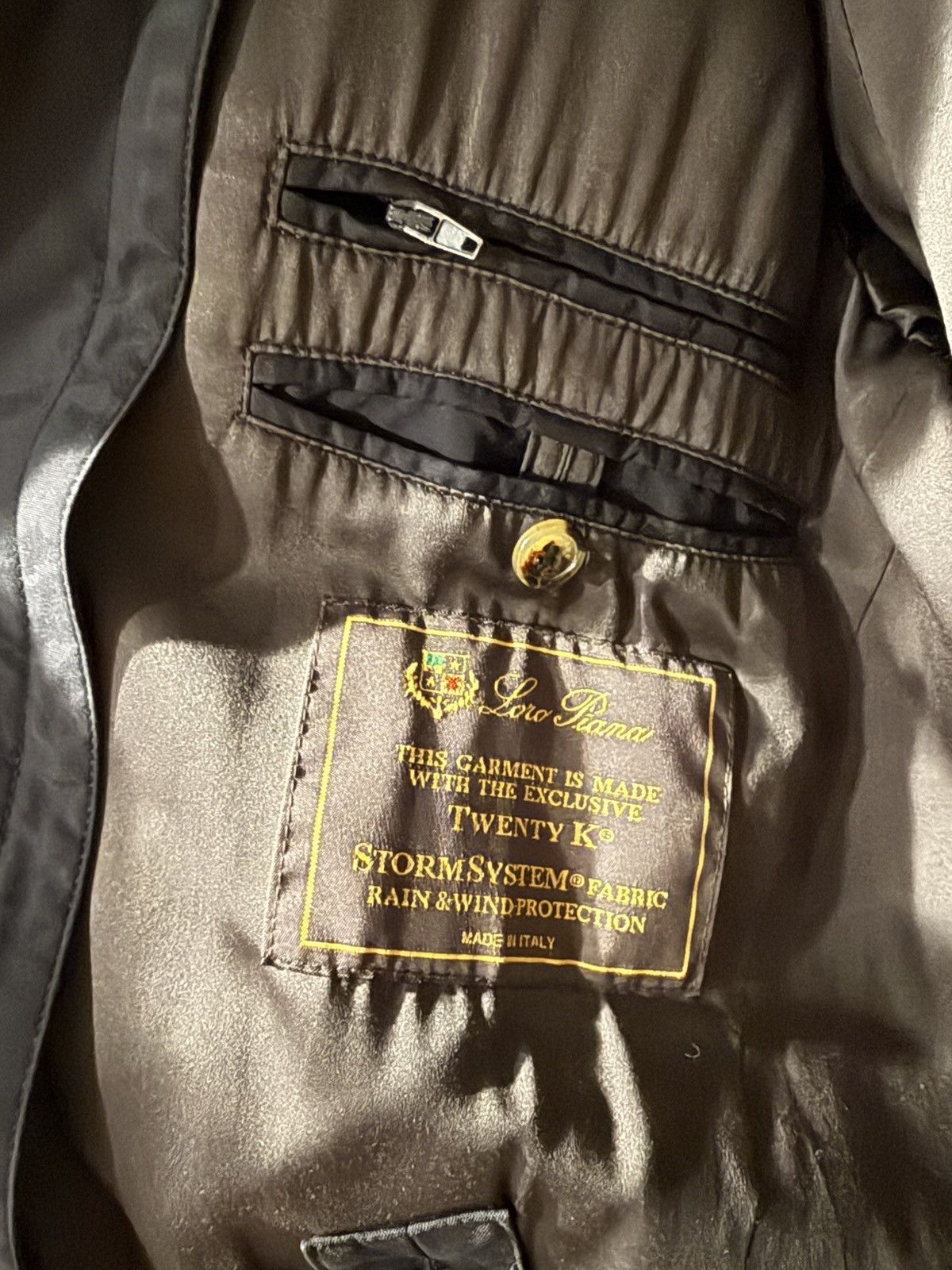 Loro Piana Loro Piana Rain coat Size US XL / EU 56 / 4 - 3 Thumbnail