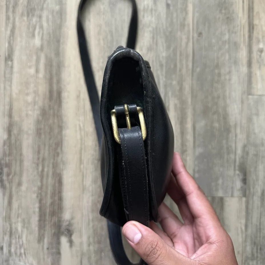Coach Vintage Coach Sutton 9814 Black Leather Crossbody Bag Size ONE SIZE - 6 Thumbnail