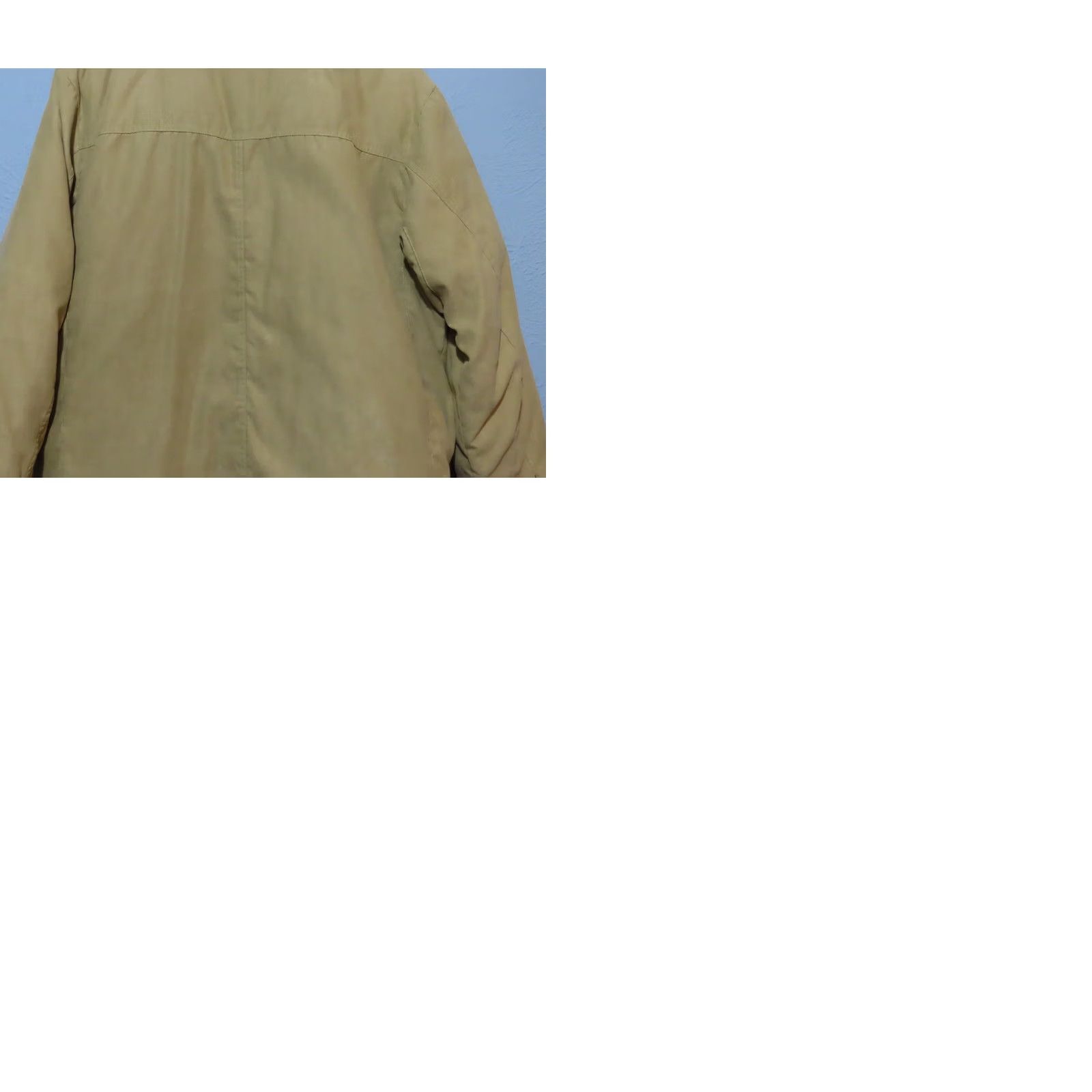 Vintage Columbia Coat Mens M Beige Polyester Microfiber Lined Winter Bomber Jacket Logo Accents Casual Travel Classic Outdoor Size US M / EU 48-50 / 2 - 10 Thumbnail