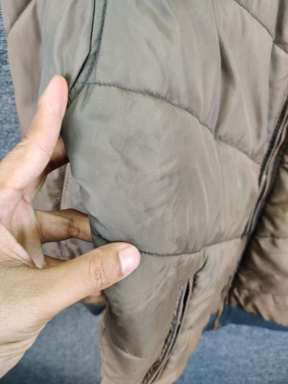 Fox Racing Vintage Fox Racing Sun Faded Quilted Bomber Jacket Size US M / EU 48-50 / 2 - 16 Thumbnail