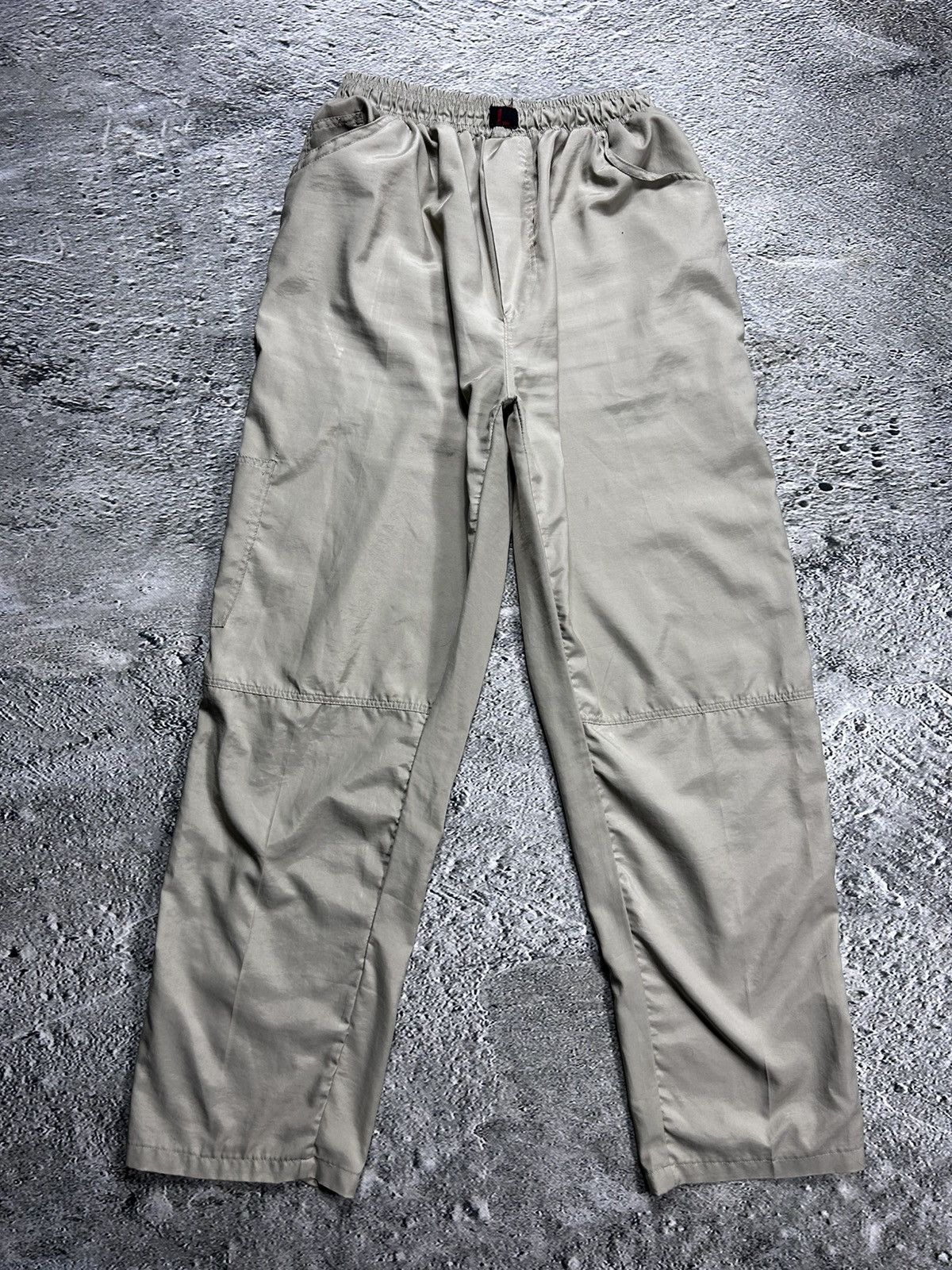 Fubu × Vintage 90s FuBu vintage beige parachute cargo pants Size US 32 / EU 48 - 5 Thumbnail