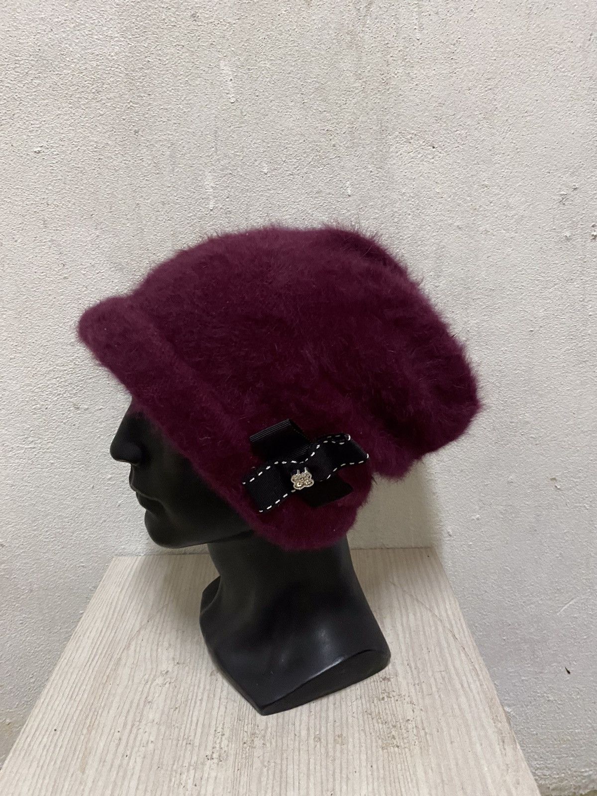 Japanese Brand × Vintage Japanese Brand Plain Beanie Hat Size ONE SIZE - 3 Thumbnail
