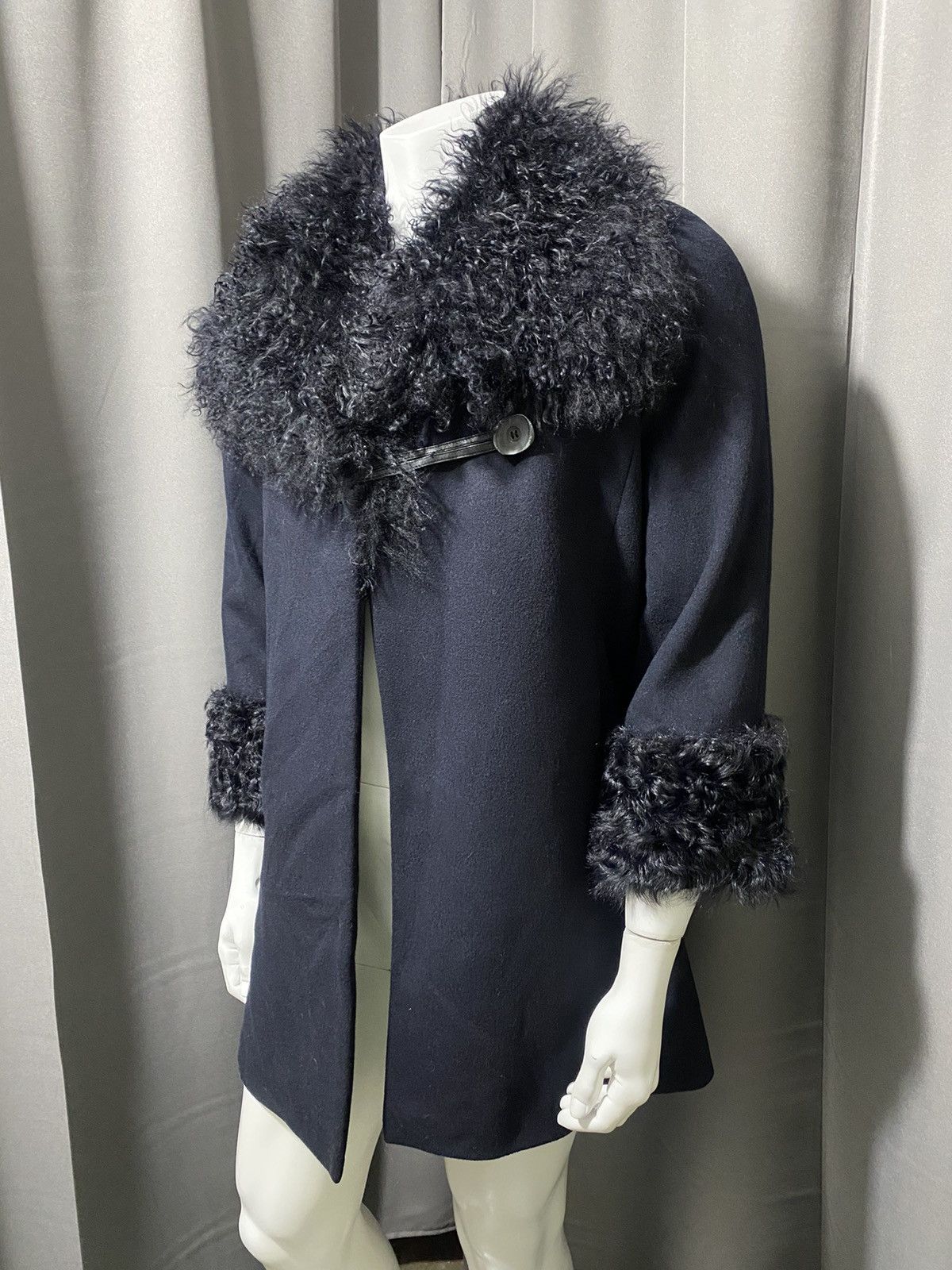 Other Et dieu Crea La femme Fur Wool Coat Size US M / EU 48-50 / 2 - 2 Thumbnail