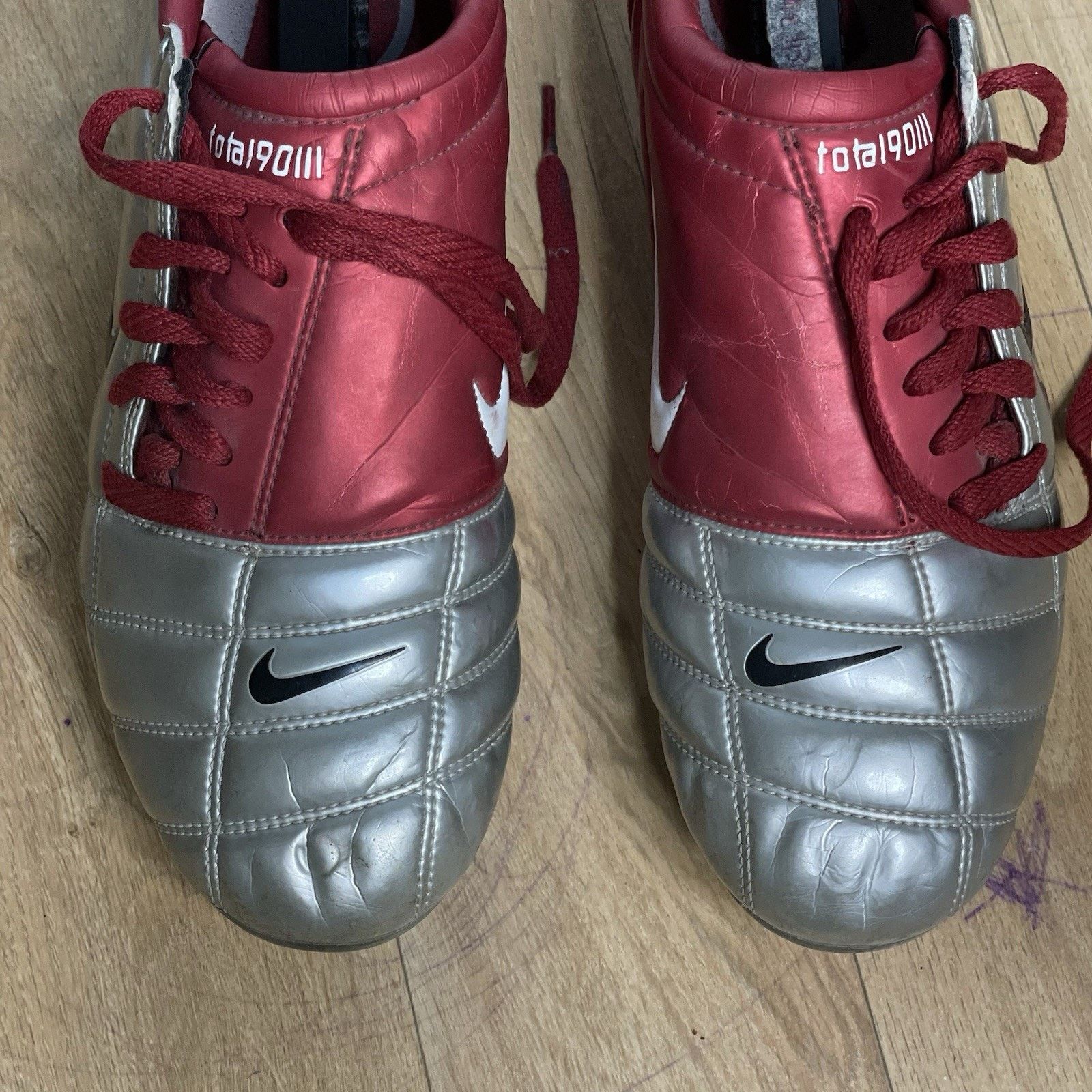 Nike vintage Nike Total 90 III Soccer 2005 football boots SG Size US 8 / EU 41 - 13 Thumbnail