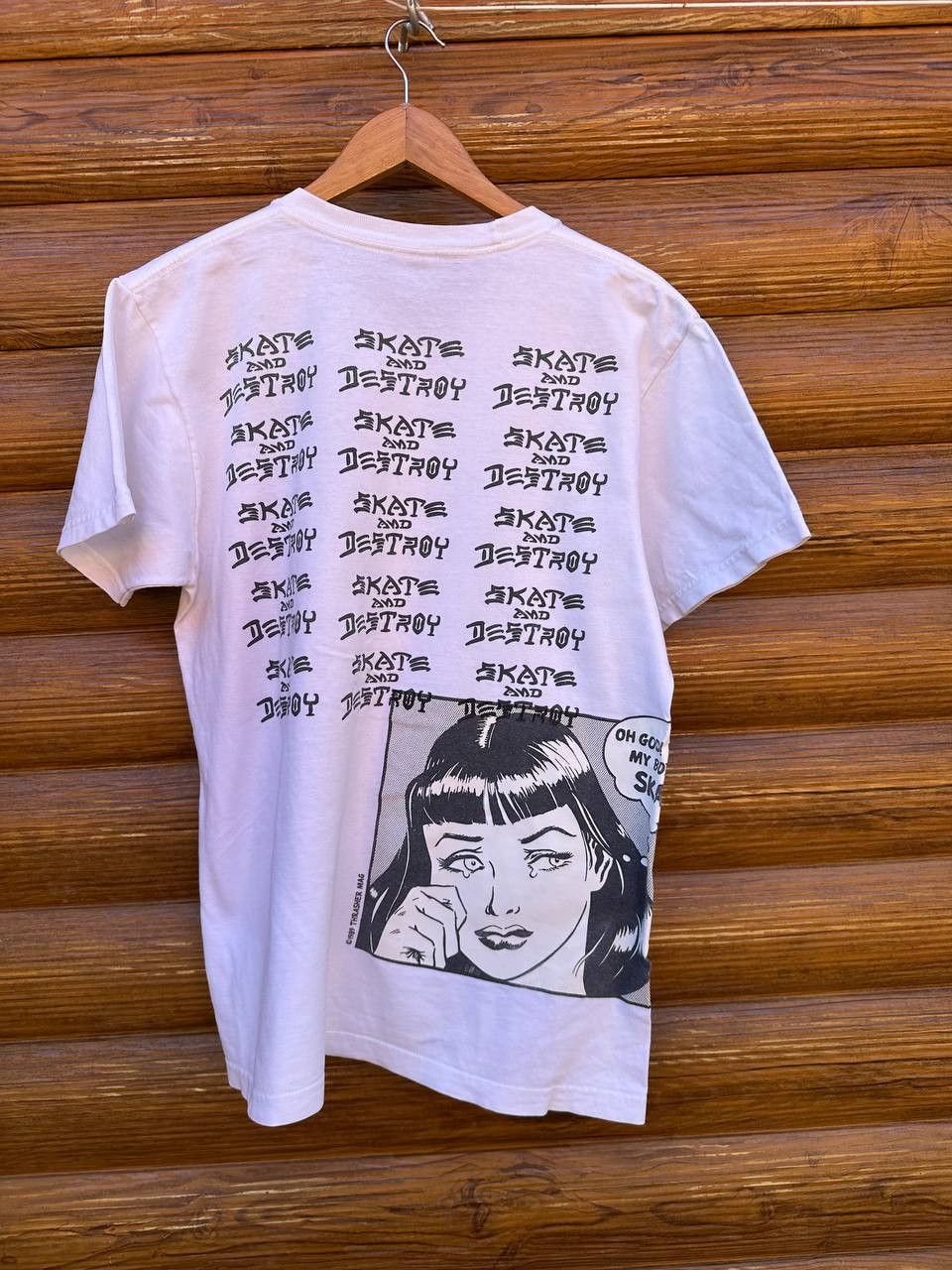 Supreme × Thrasher Supreme Skate and Destroy Graphic T-shirt Size US M / EU 48-50 / 2 - 3 Thumbnail
